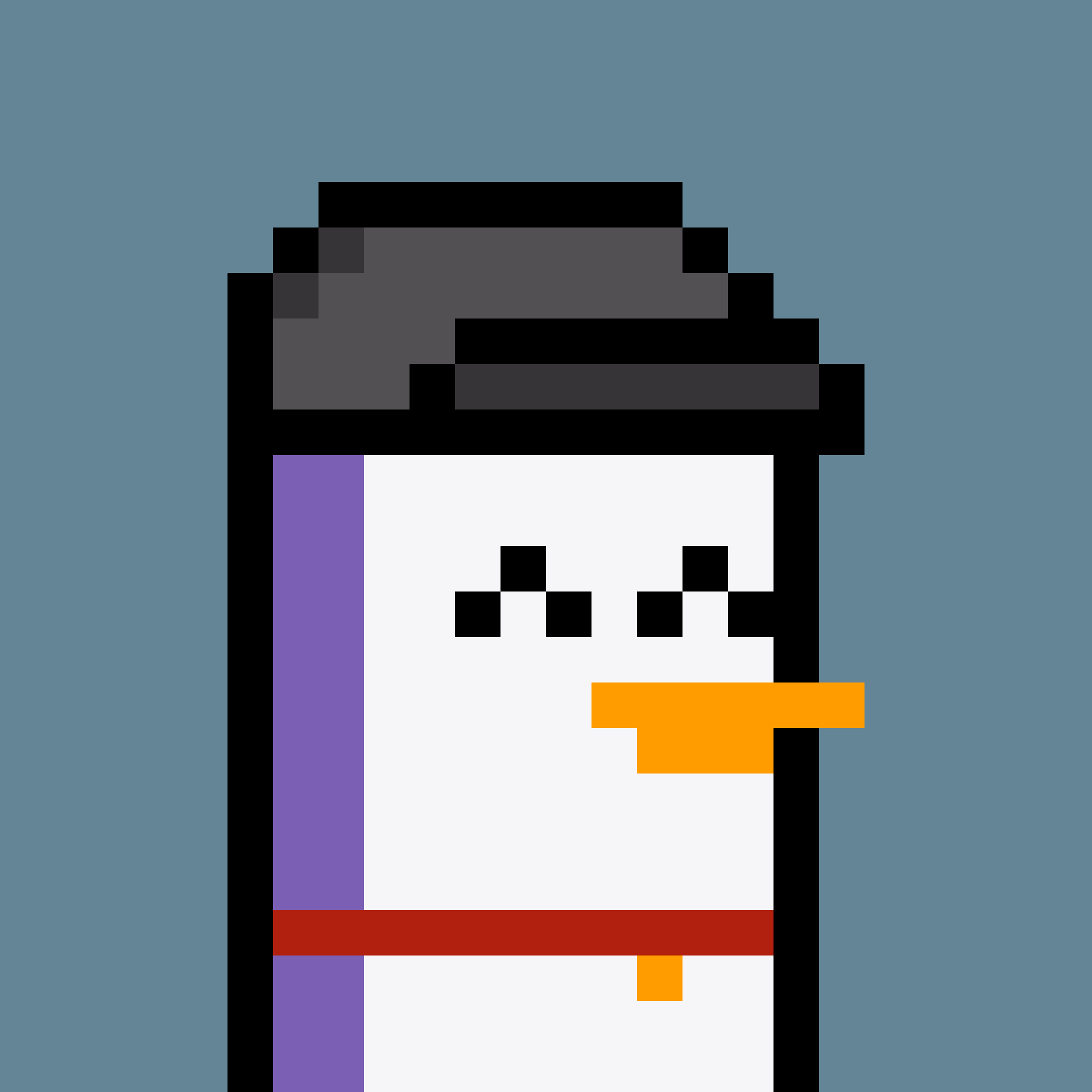 Pesky Penguin #1006, burned for 7.49405072 SOL