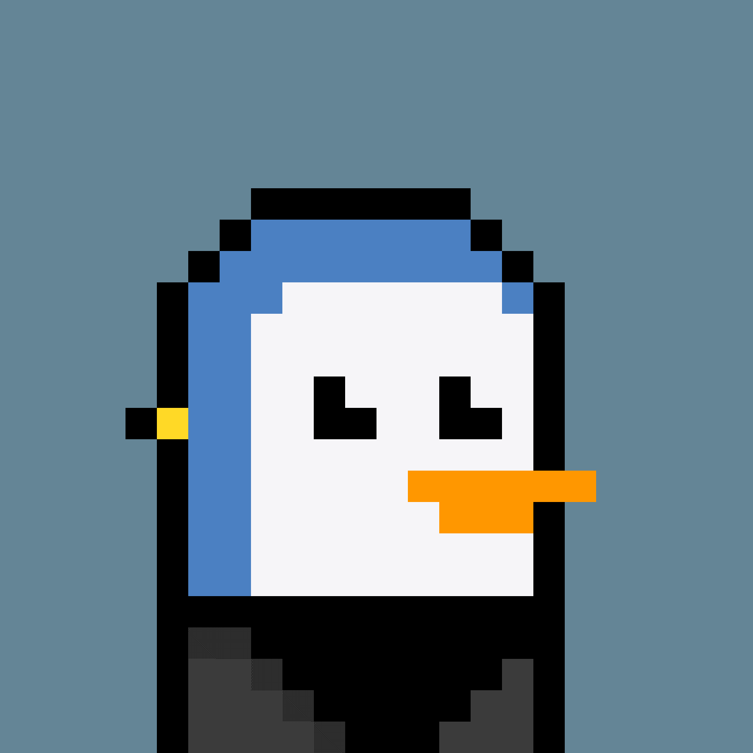 Pesky Penguin #1231, burned for 0.726 SOL