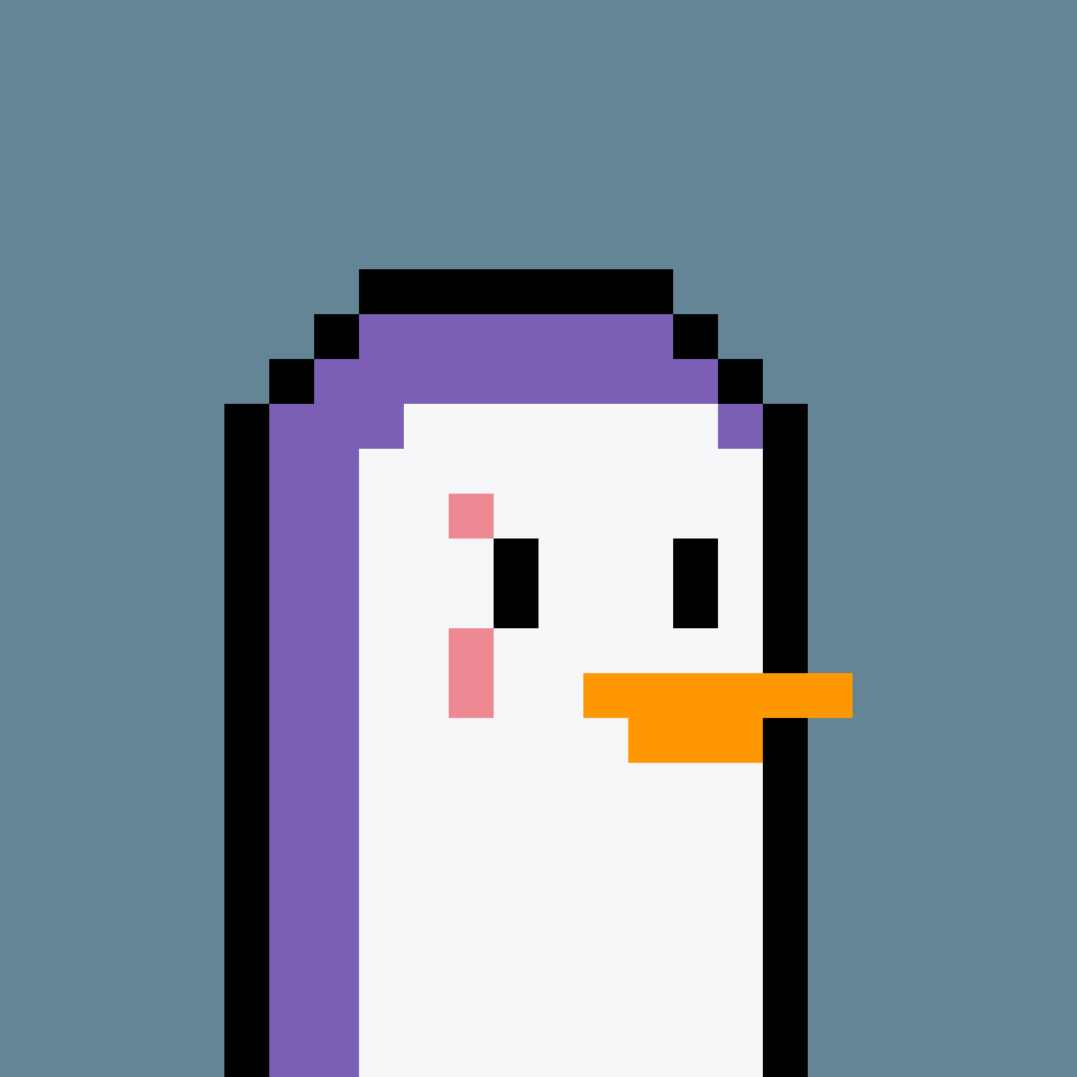 Pesky Penguin #1253, burned for 0.568 SOL