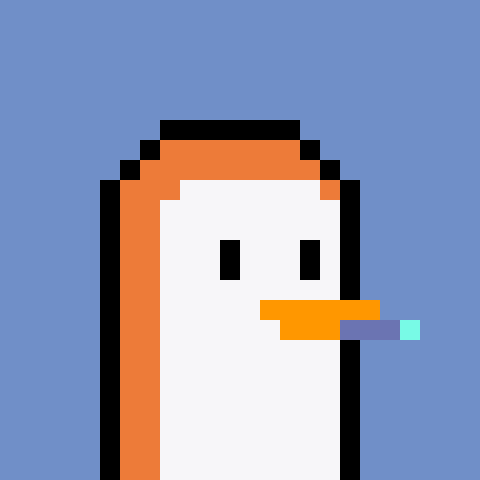 Pesky Penguin #1448, burned for 0.932 SOL