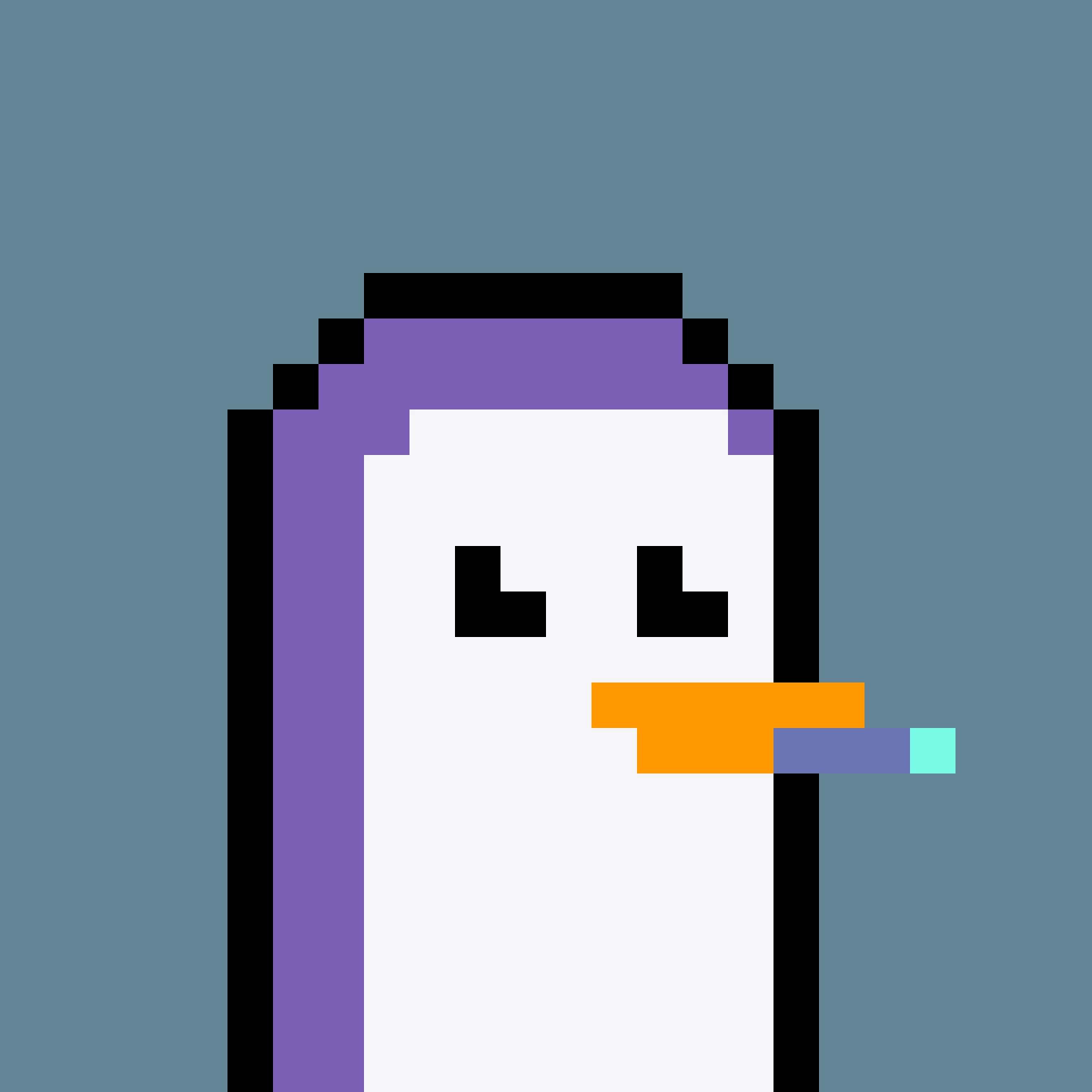 Pesky Penguin #1481, burned for 4.99 SOL