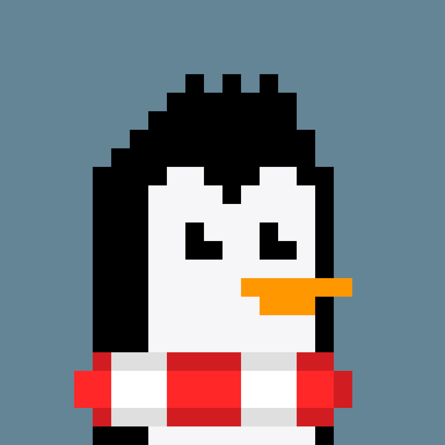Pesky Penguin #1824, burned for 0.932 SOL