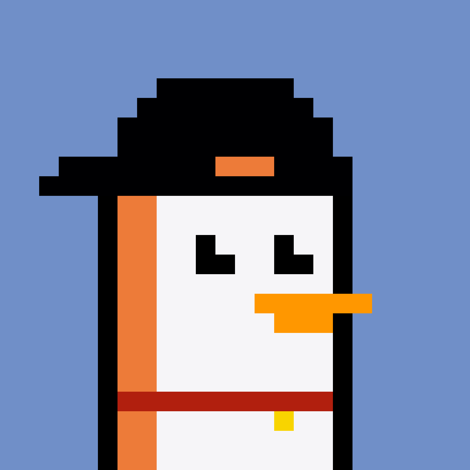 Pesky Penguin #1855, burned for 0.4 SOL