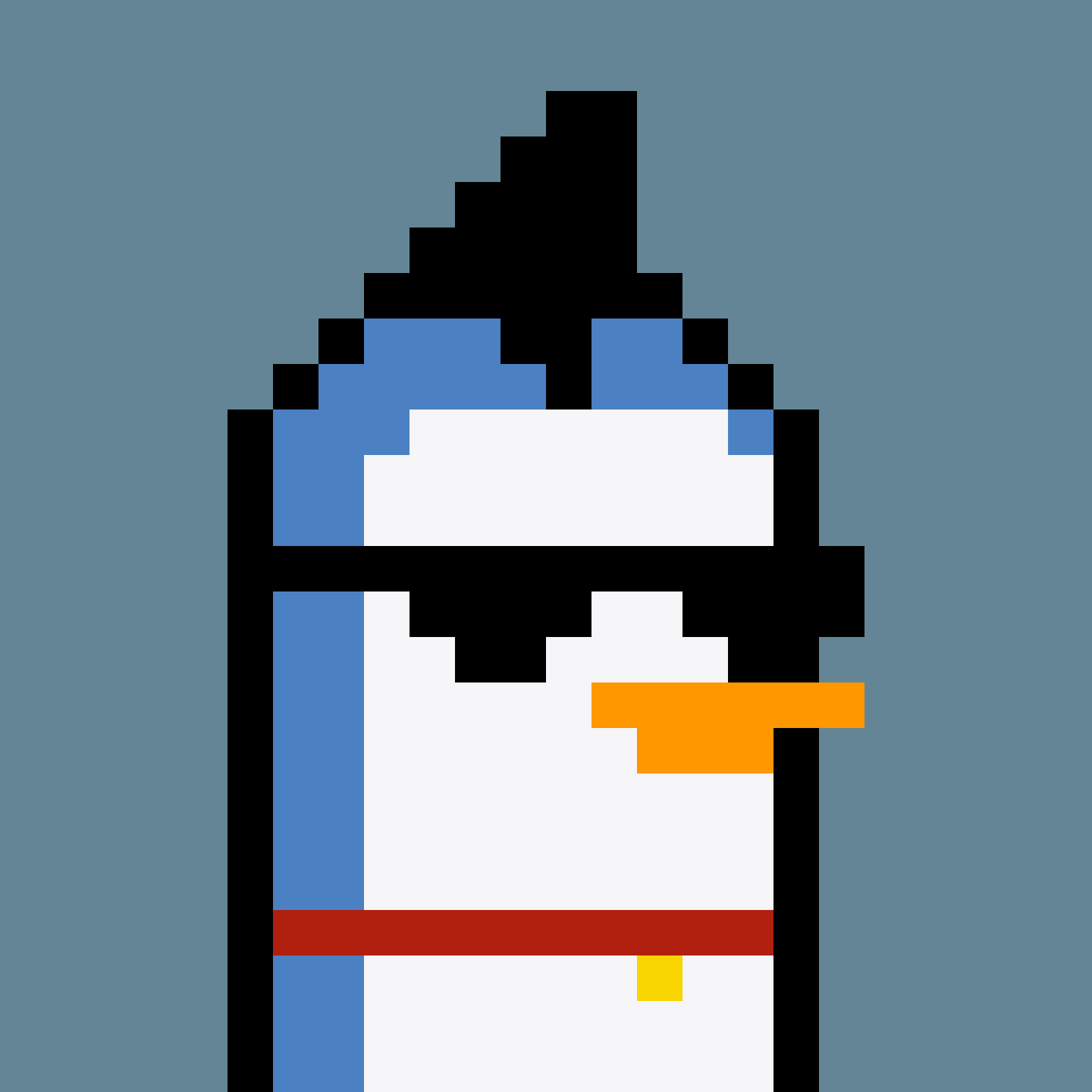 Pesky Penguin #1986, burned for 0.678 SOL