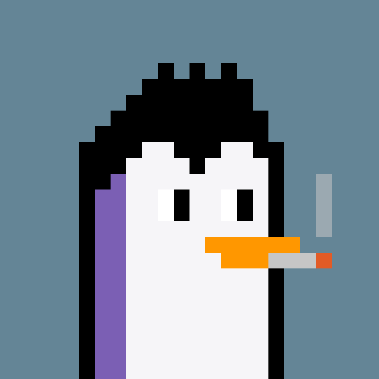 Pesky Penguin #2008, burned for 3.69405072 SOL