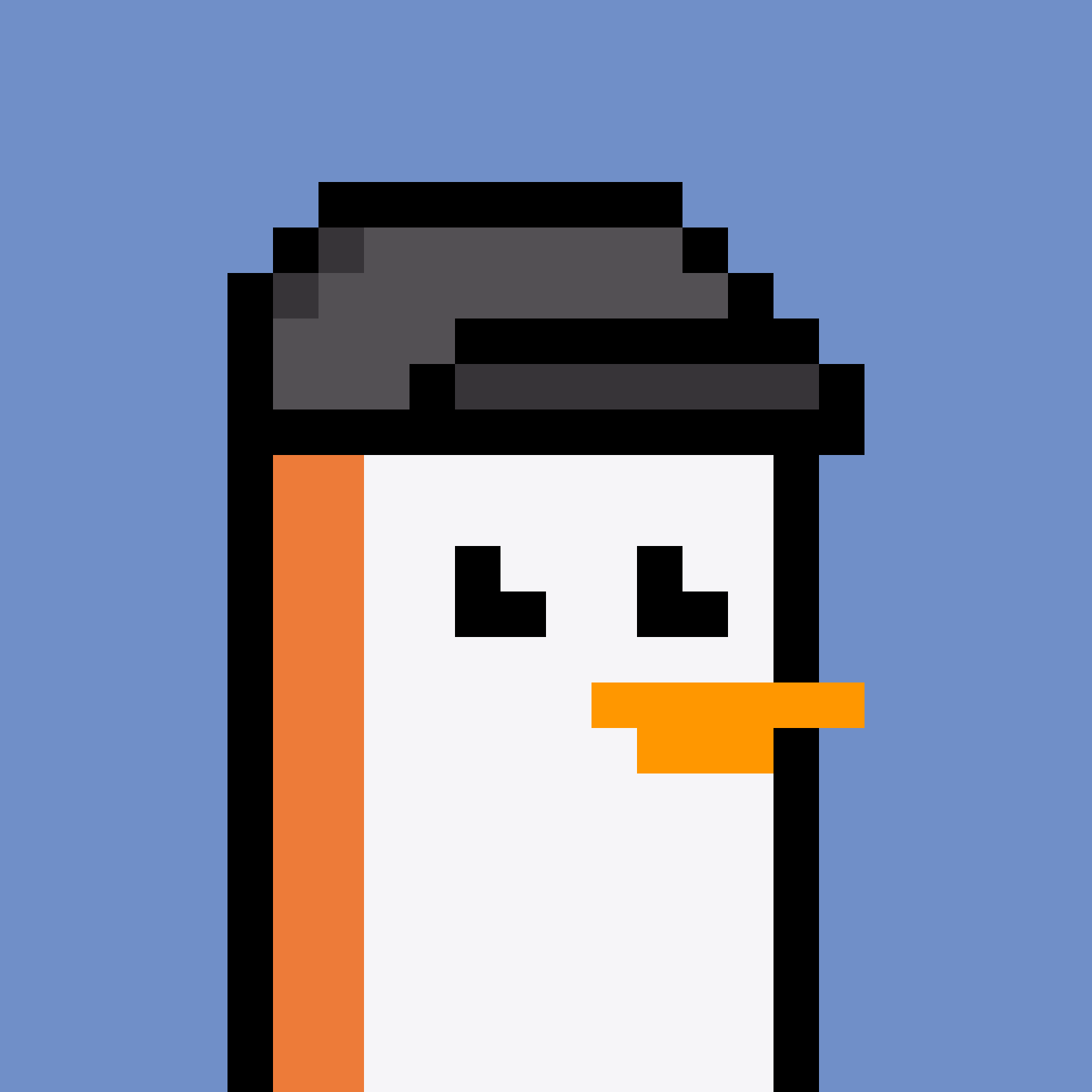 Pesky Penguin #2072, burned for 0.5201 SOL