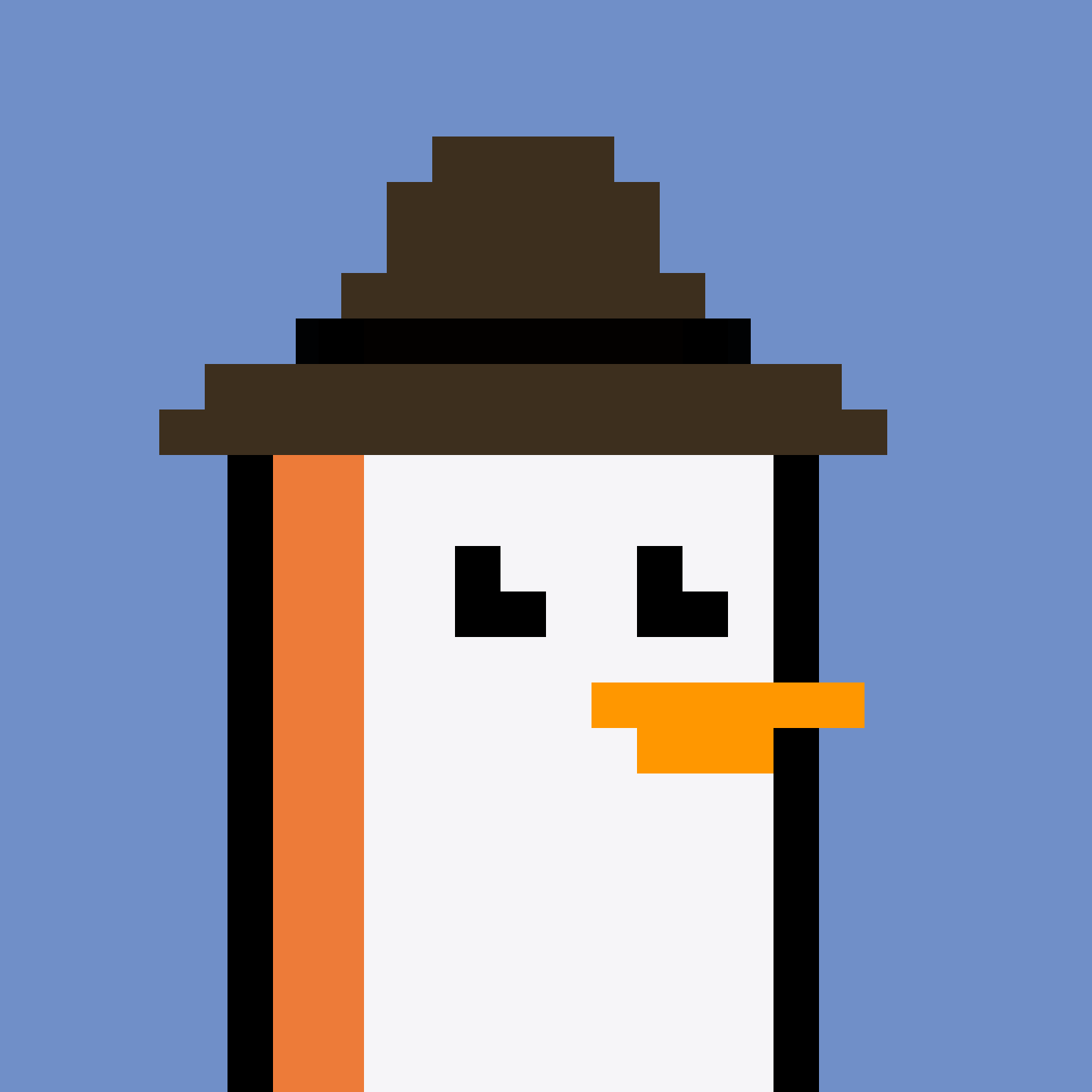 Pesky Penguin #2099, burned for 0.46 SOL