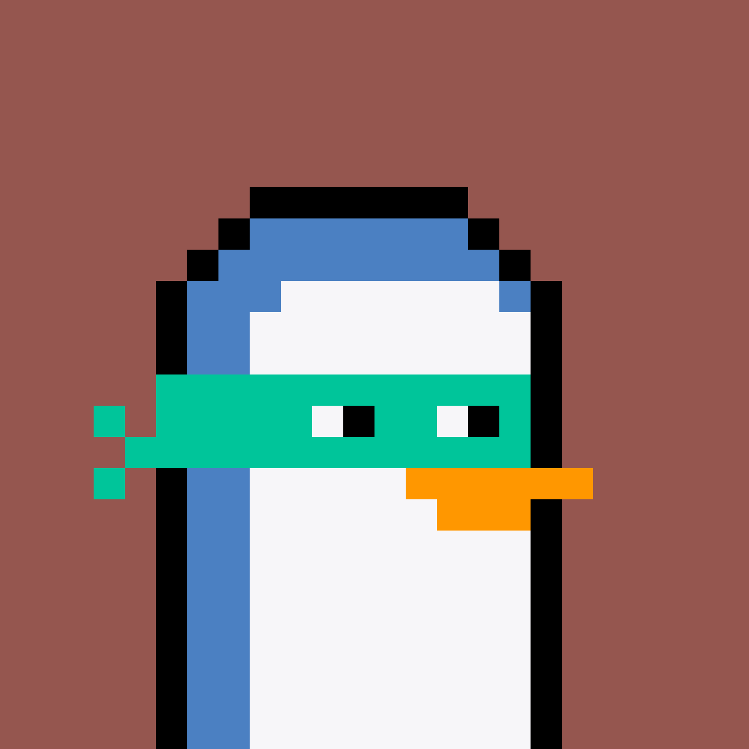 Pesky Penguin #2416, burned for 0.6358 SOL