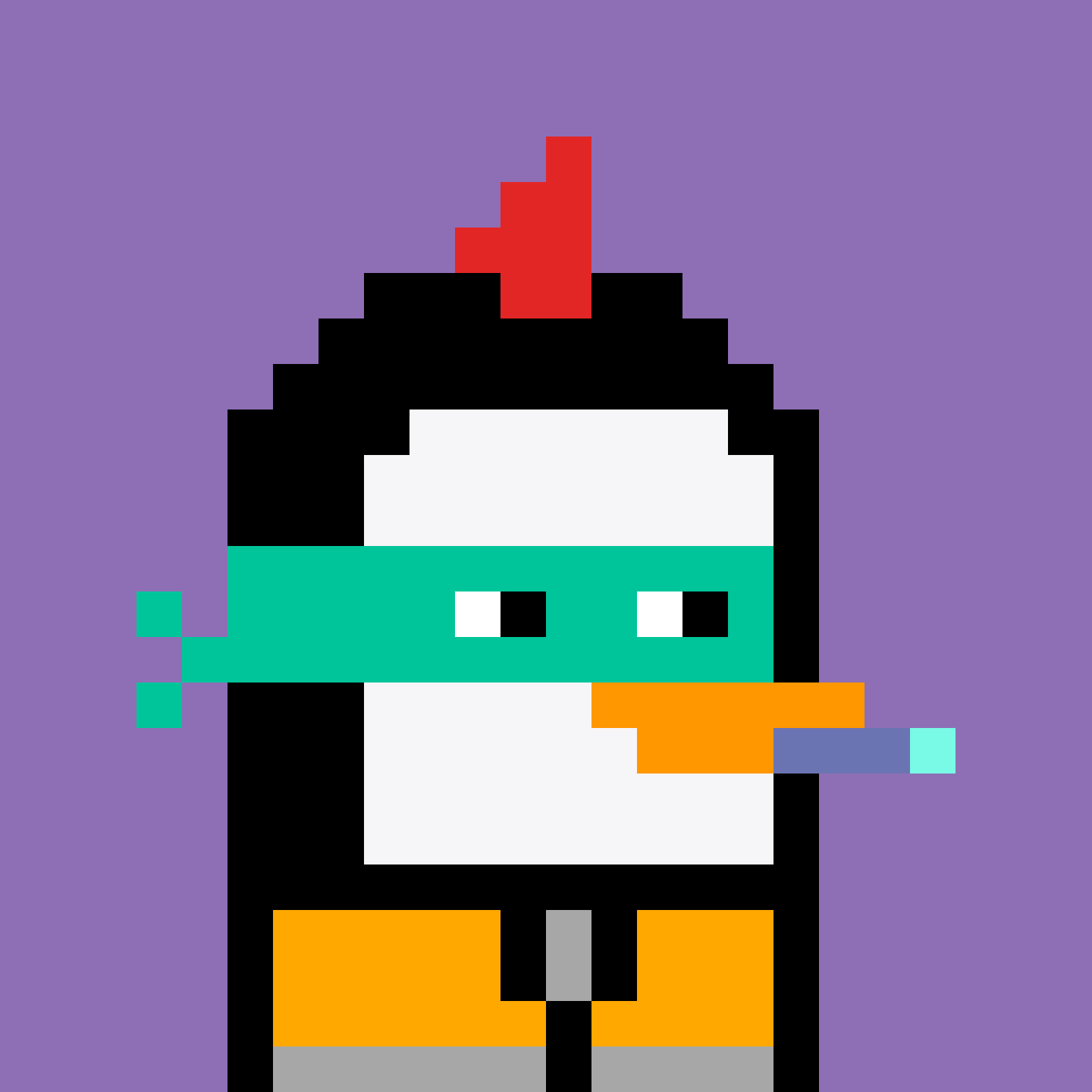 Pesky Penguin #2796, burned for 0.65555 SOL