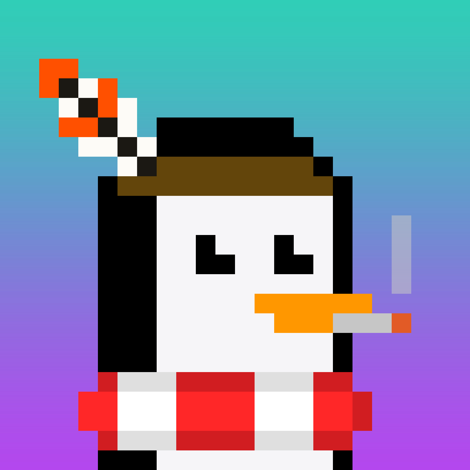 Pesky Penguin #2820, burned for 0.322 SOL