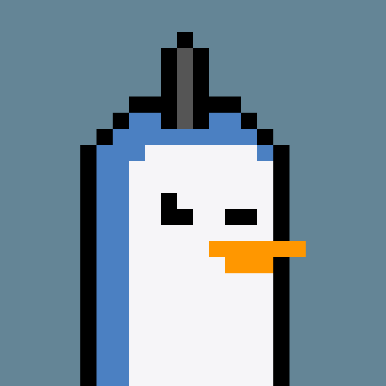 Pesky Penguin #3085, burned for 0.6868 SOL