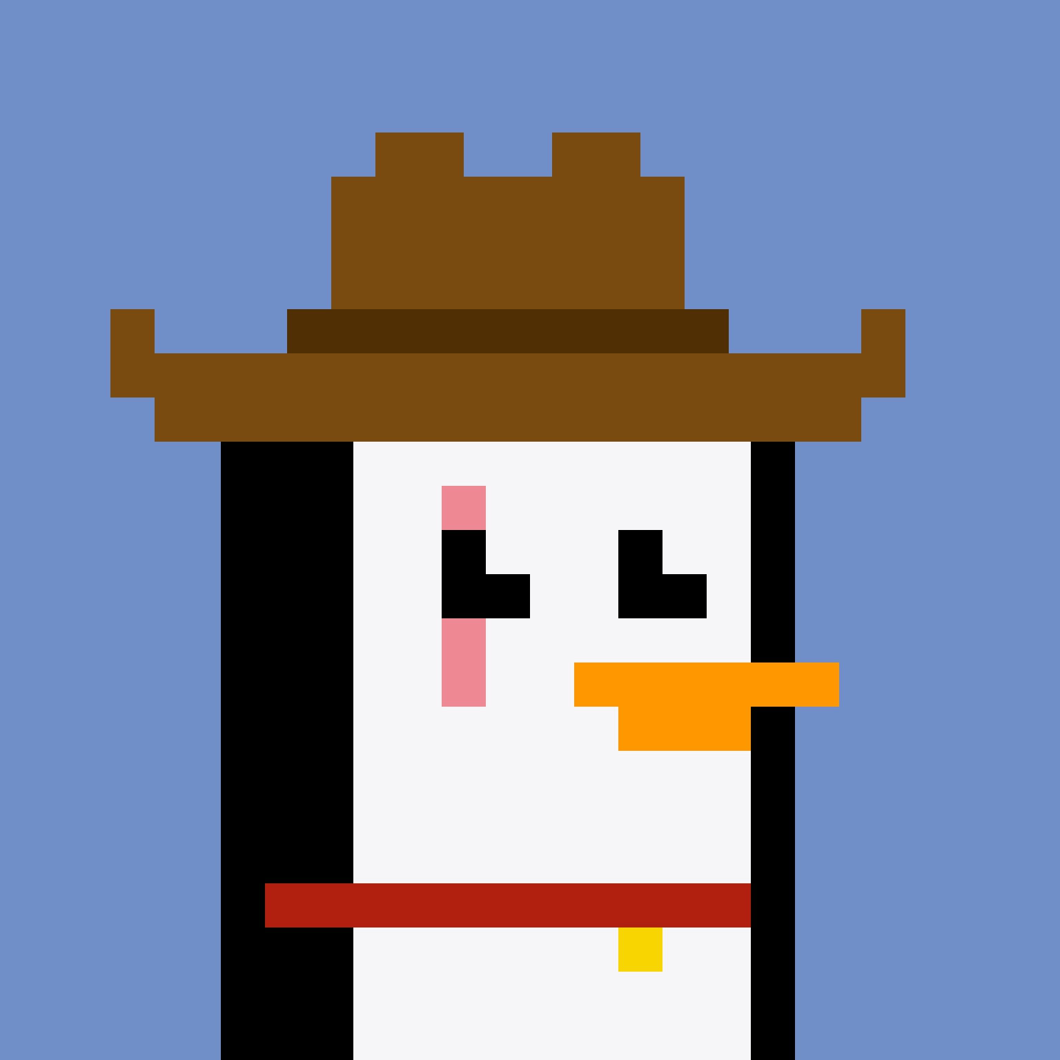Pesky Penguin #31, burned for 0.56989 SOL