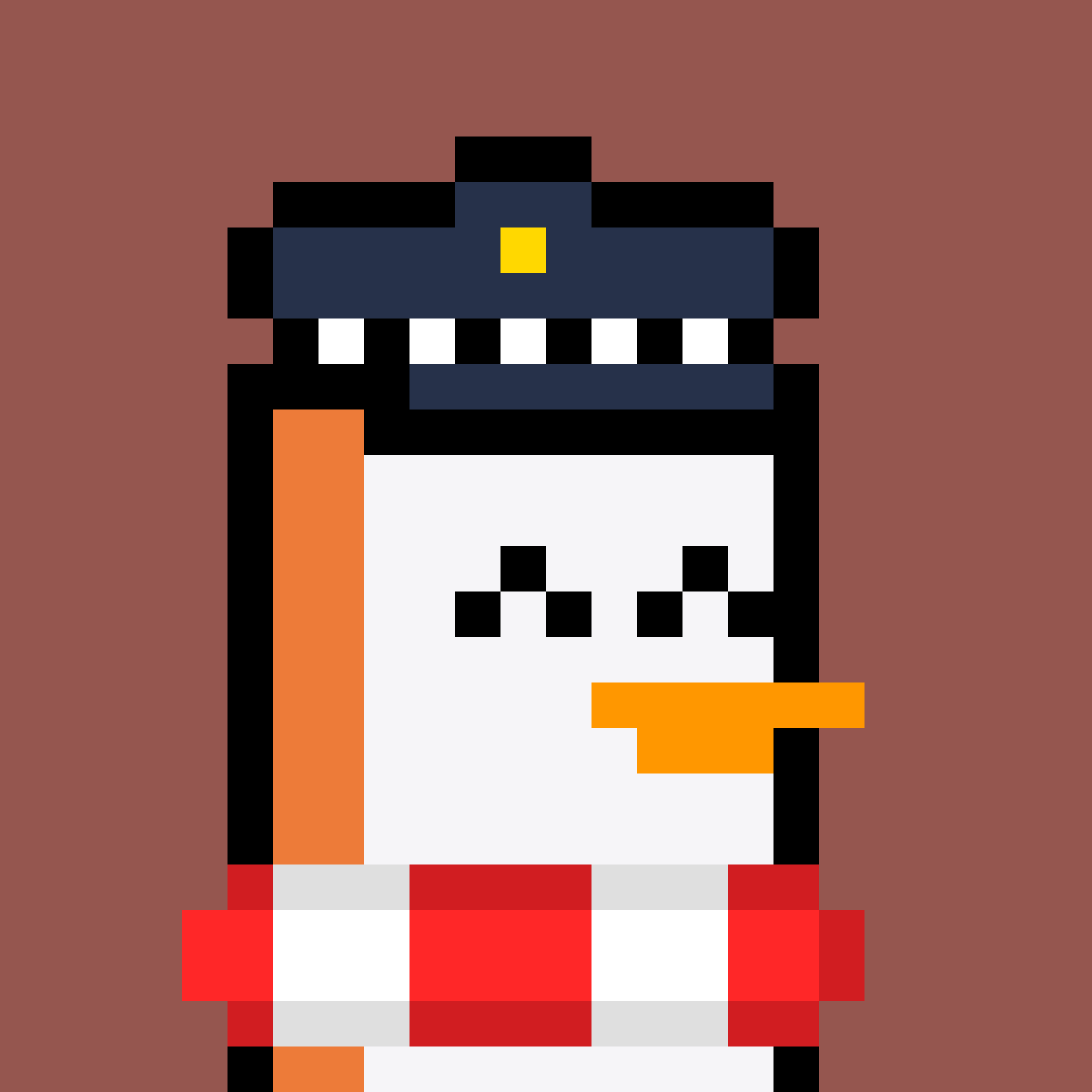 Pesky Penguin #3296, burned for 0.397 SOL