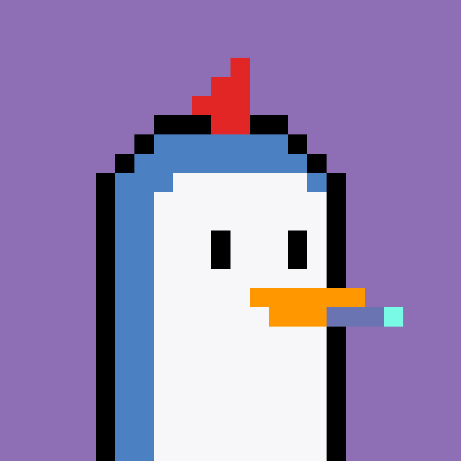 Pesky Penguin #3745, burned for 0.57 SOL