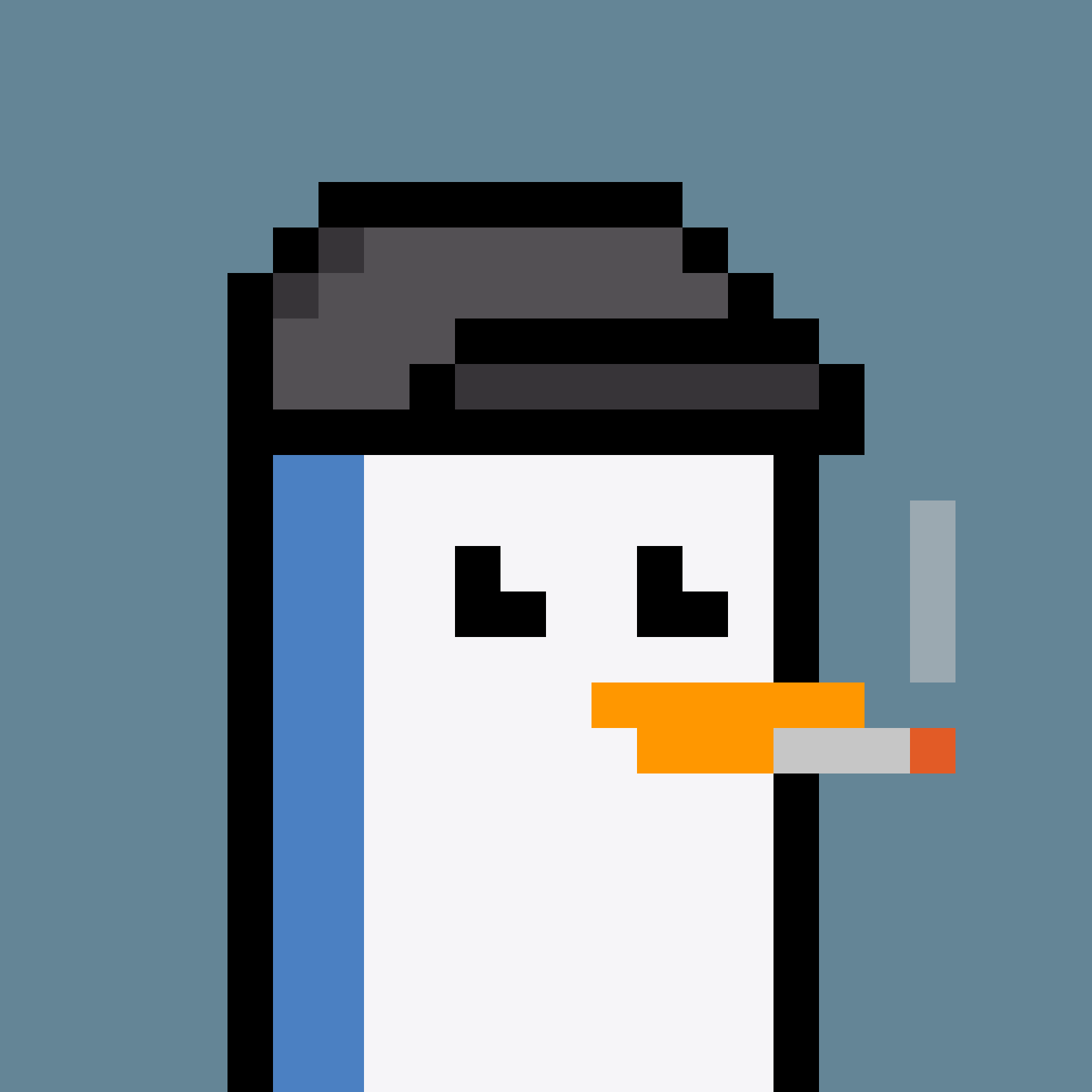 Pesky Penguin #396, burned for 4.25405072 SOL