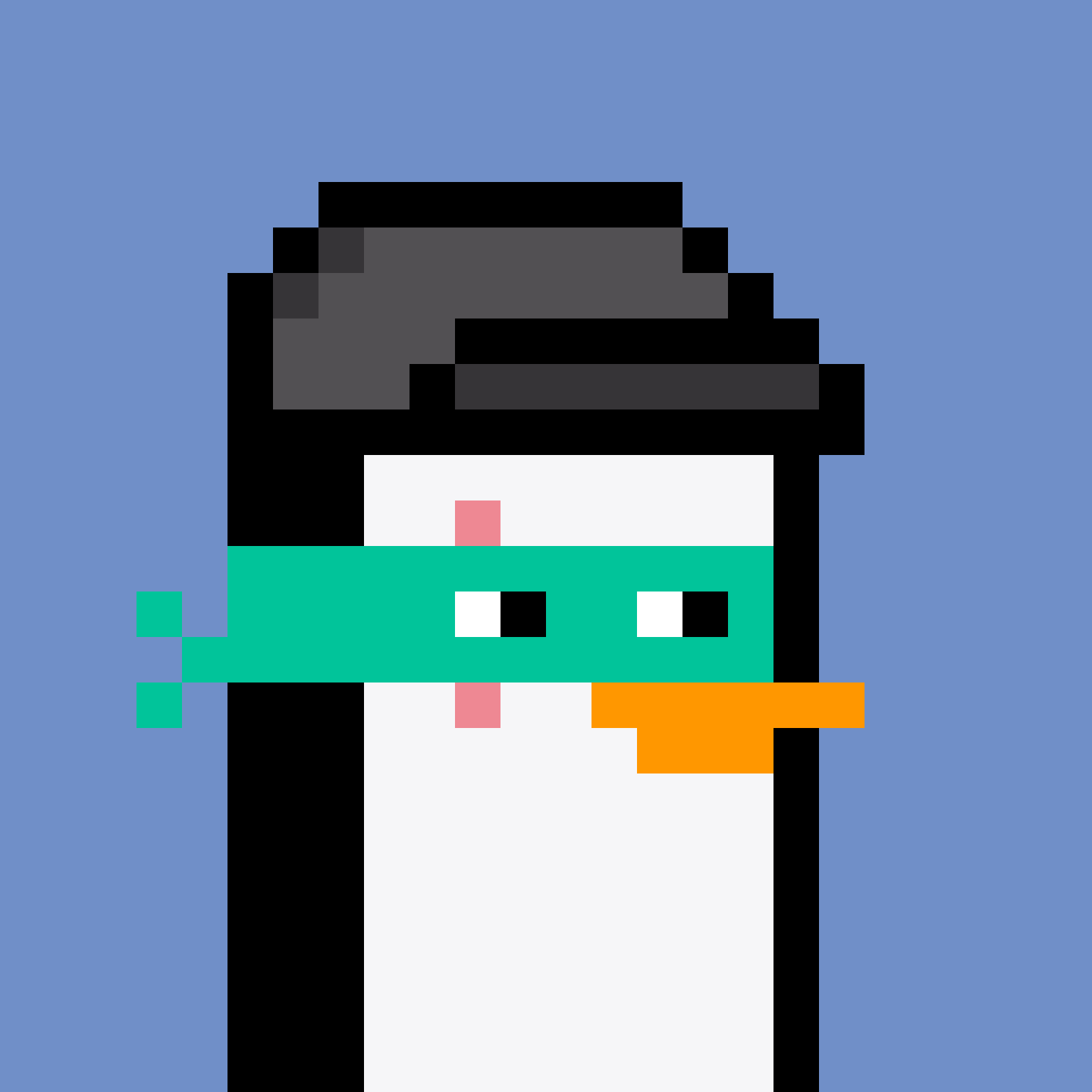 Pesky Penguin #4207, burned for 0.480 SOL