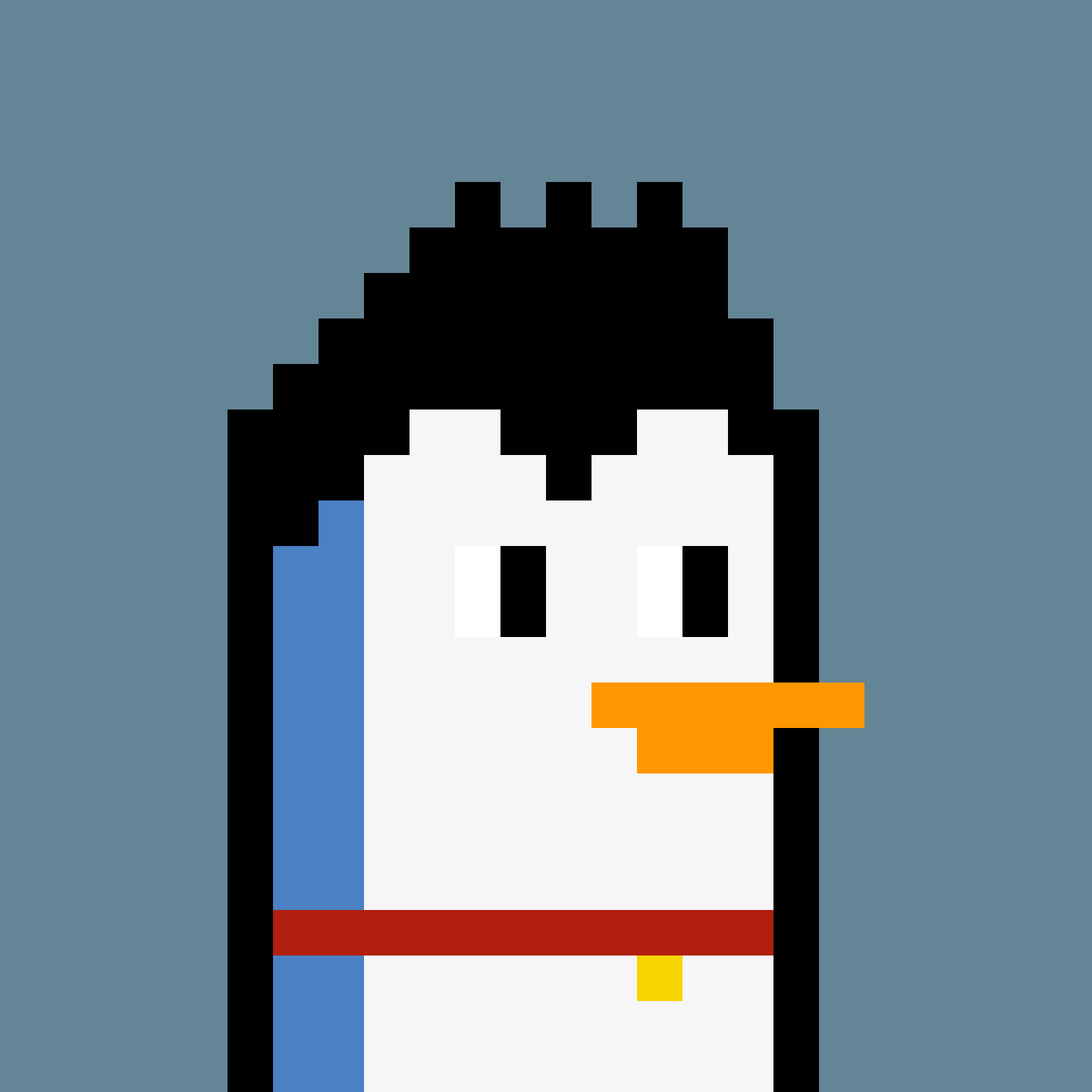 Pesky Penguin #4310, burned for 0.495 SOL