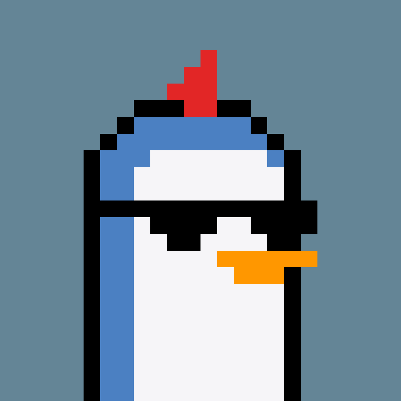 Pesky Penguin #4383, burned for 5.9 SOL