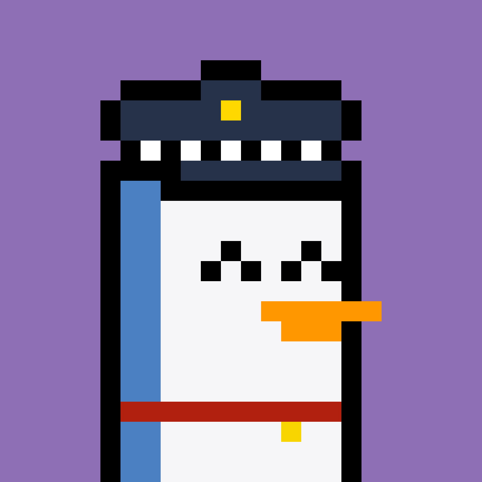 Pesky Penguin #4457, burned for 4.6 SOL