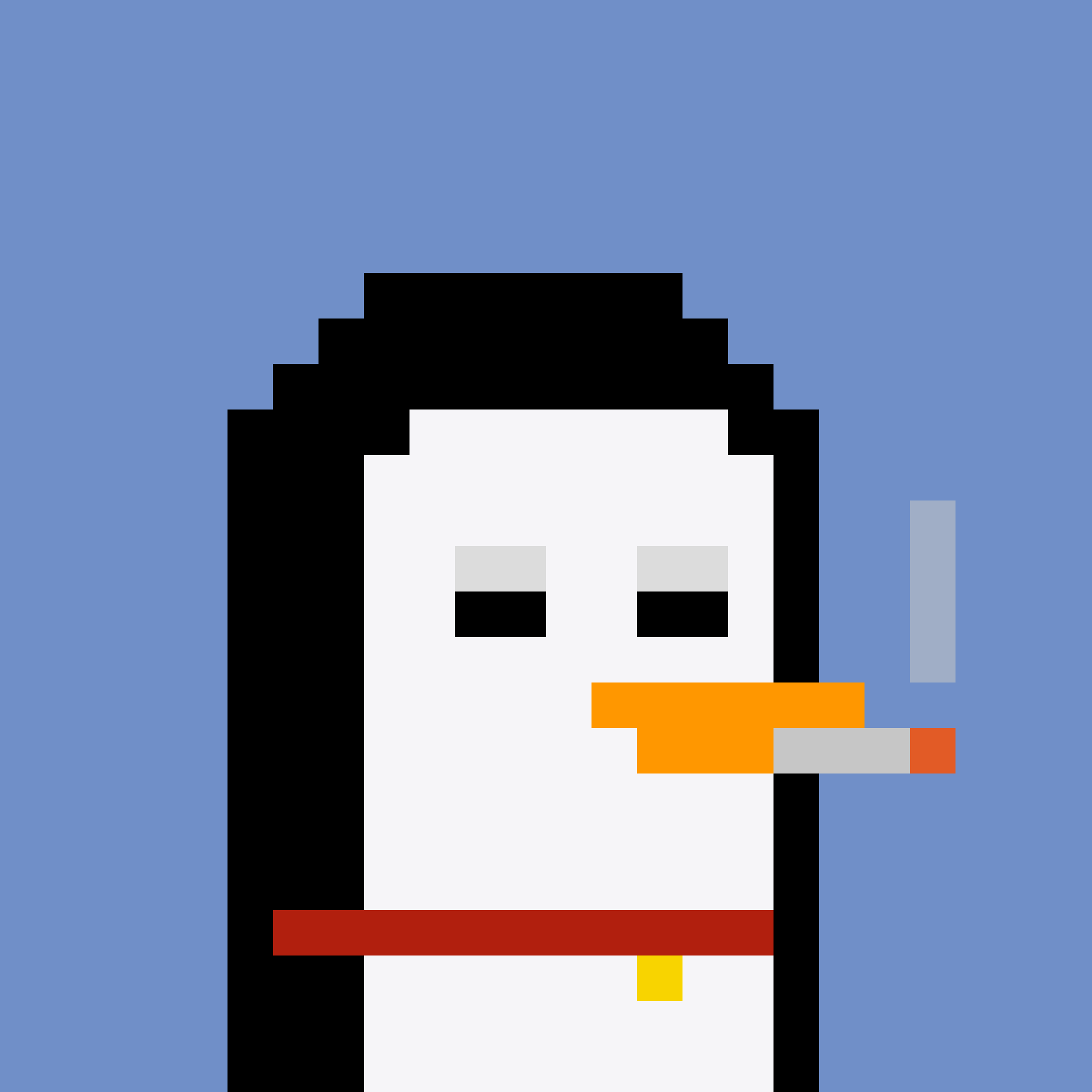 Pesky Penguin #4481, burned for 0.474 SOL