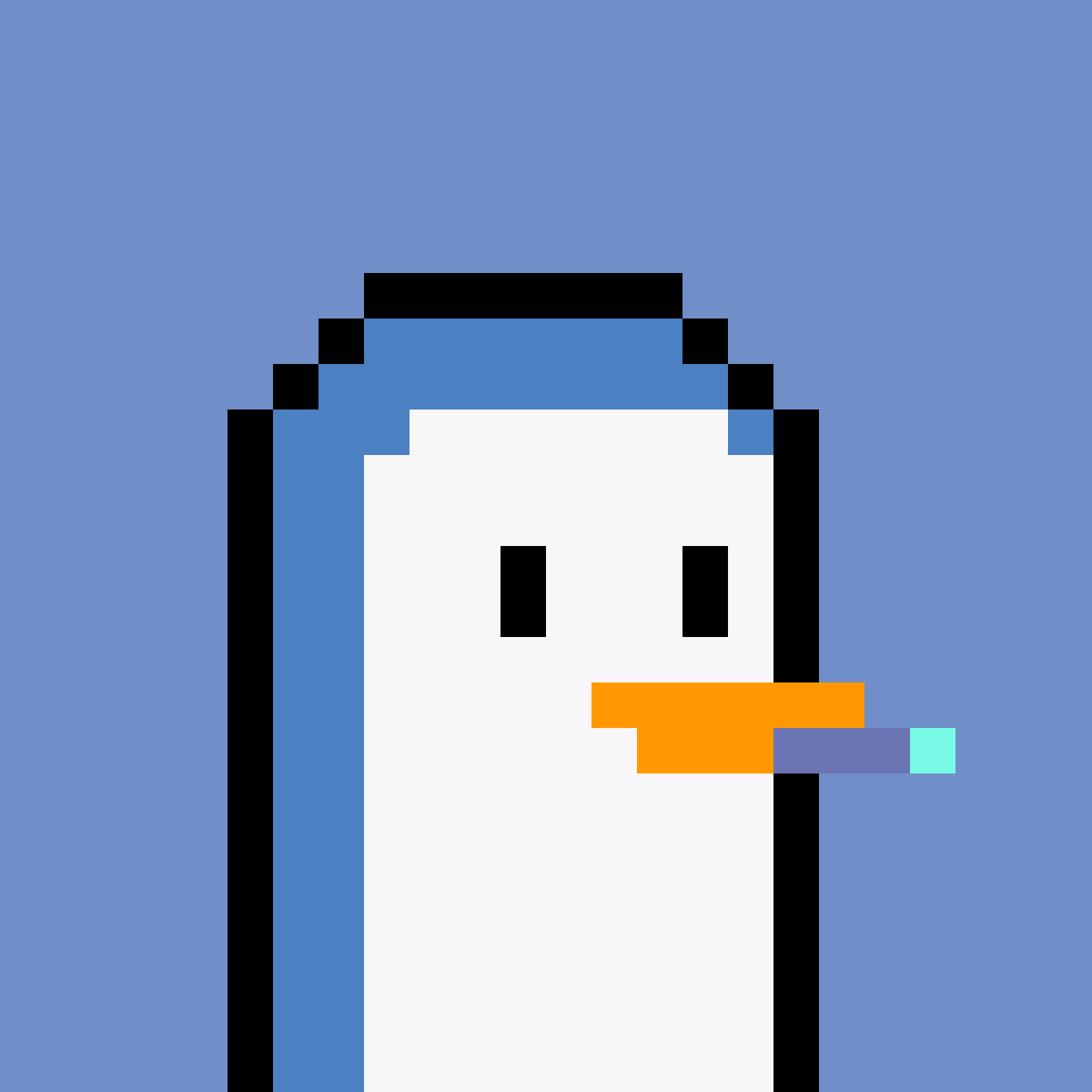 Pesky Penguin #4681, burned for 0.710 SOL