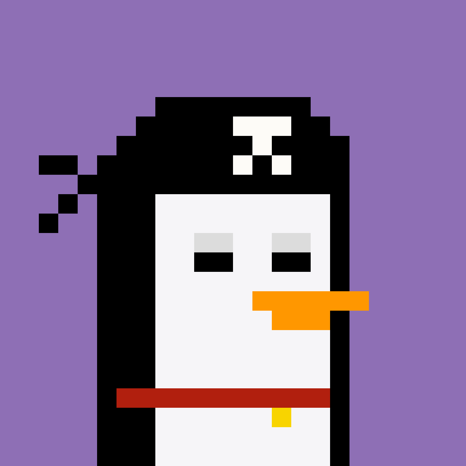 Pesky Penguin #476, burned for 0.9 SOL