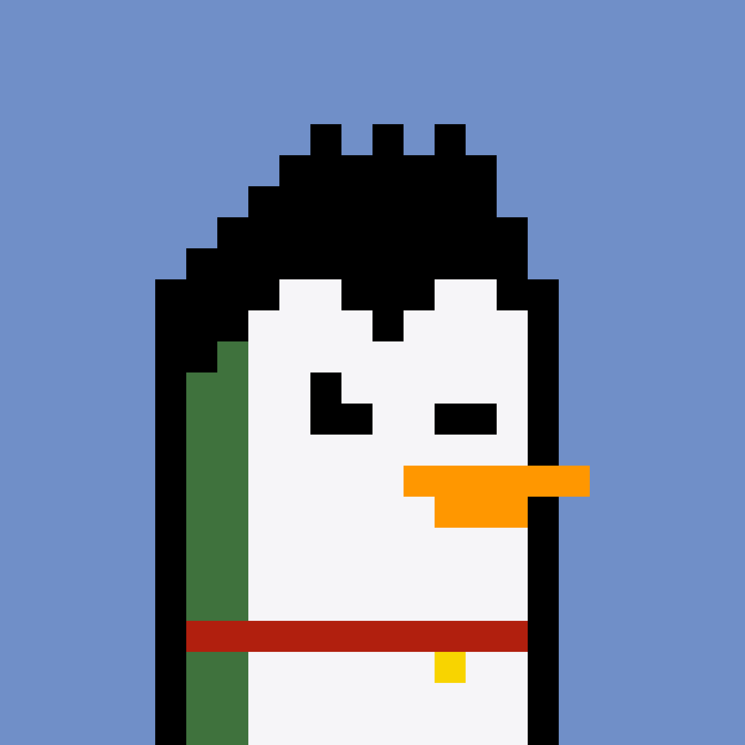 Pesky Penguin #4857, burned for 0.422 SOL