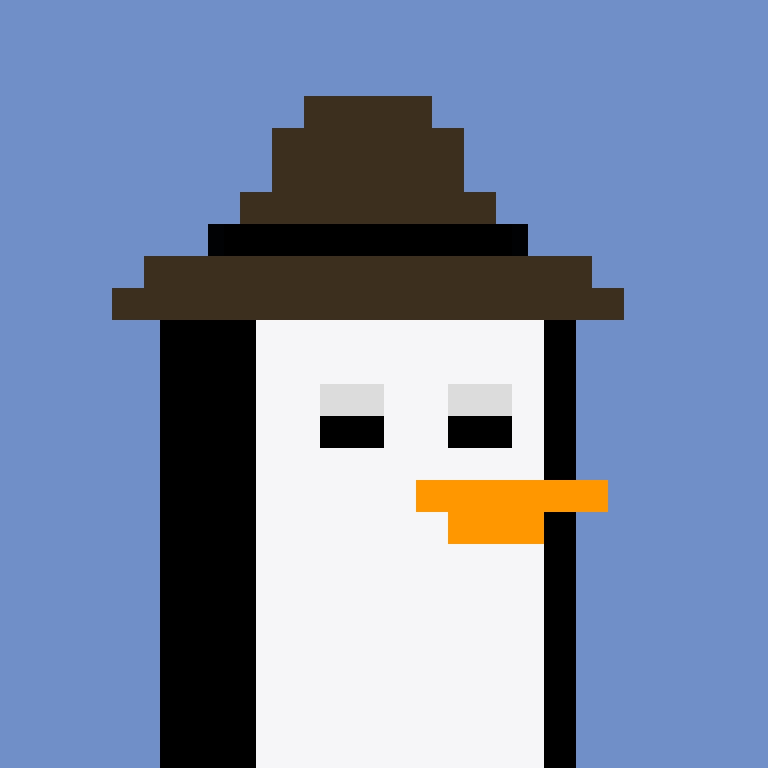 Pesky Penguin #5143, burned for 1.1 SOL