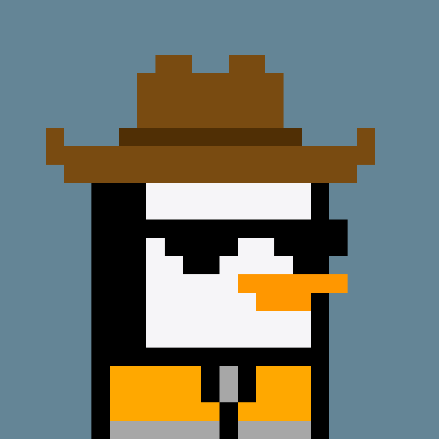 Pesky Penguin #5237, burned for 0.607 SOL