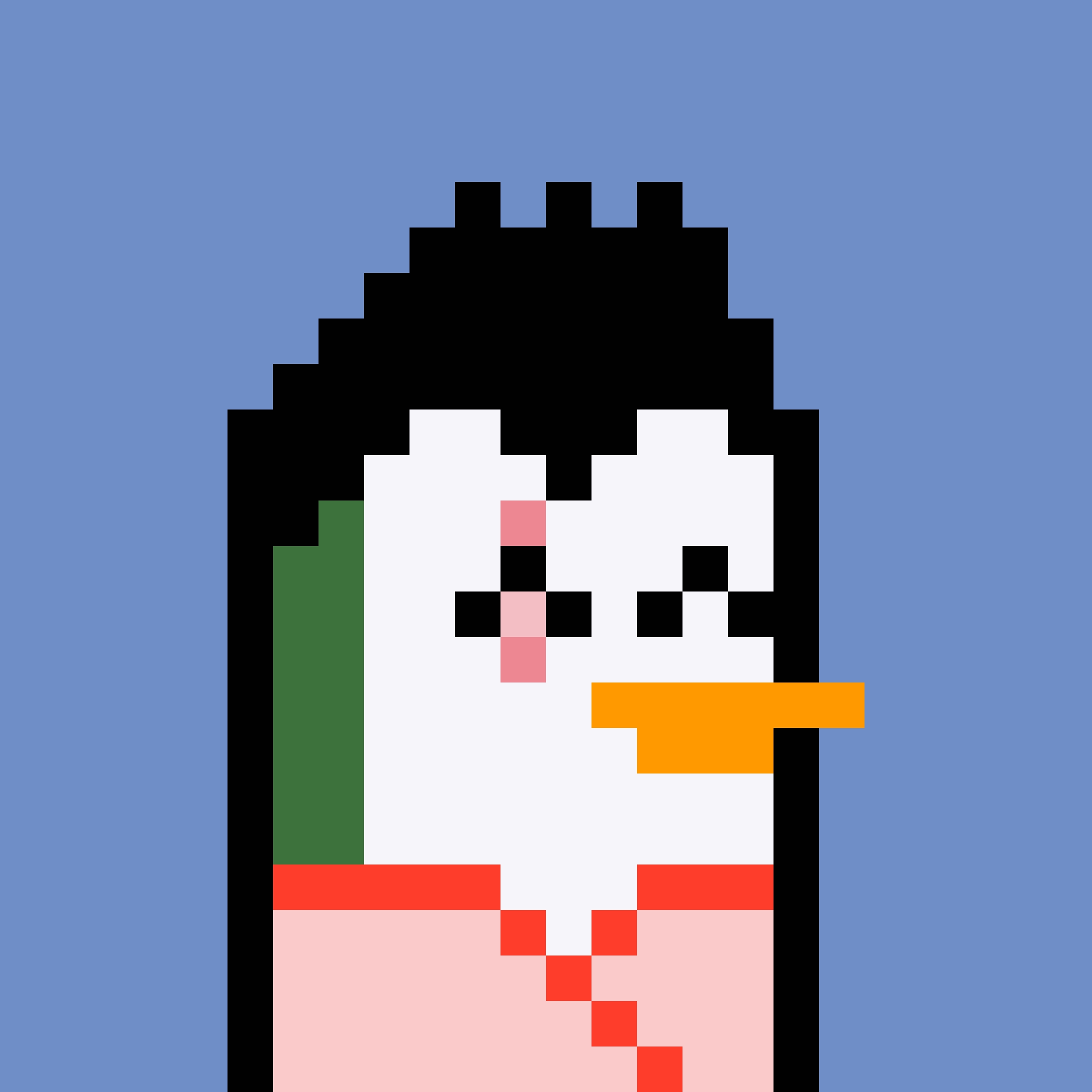 Pesky Penguin #5284, burned for 0.49 SOL