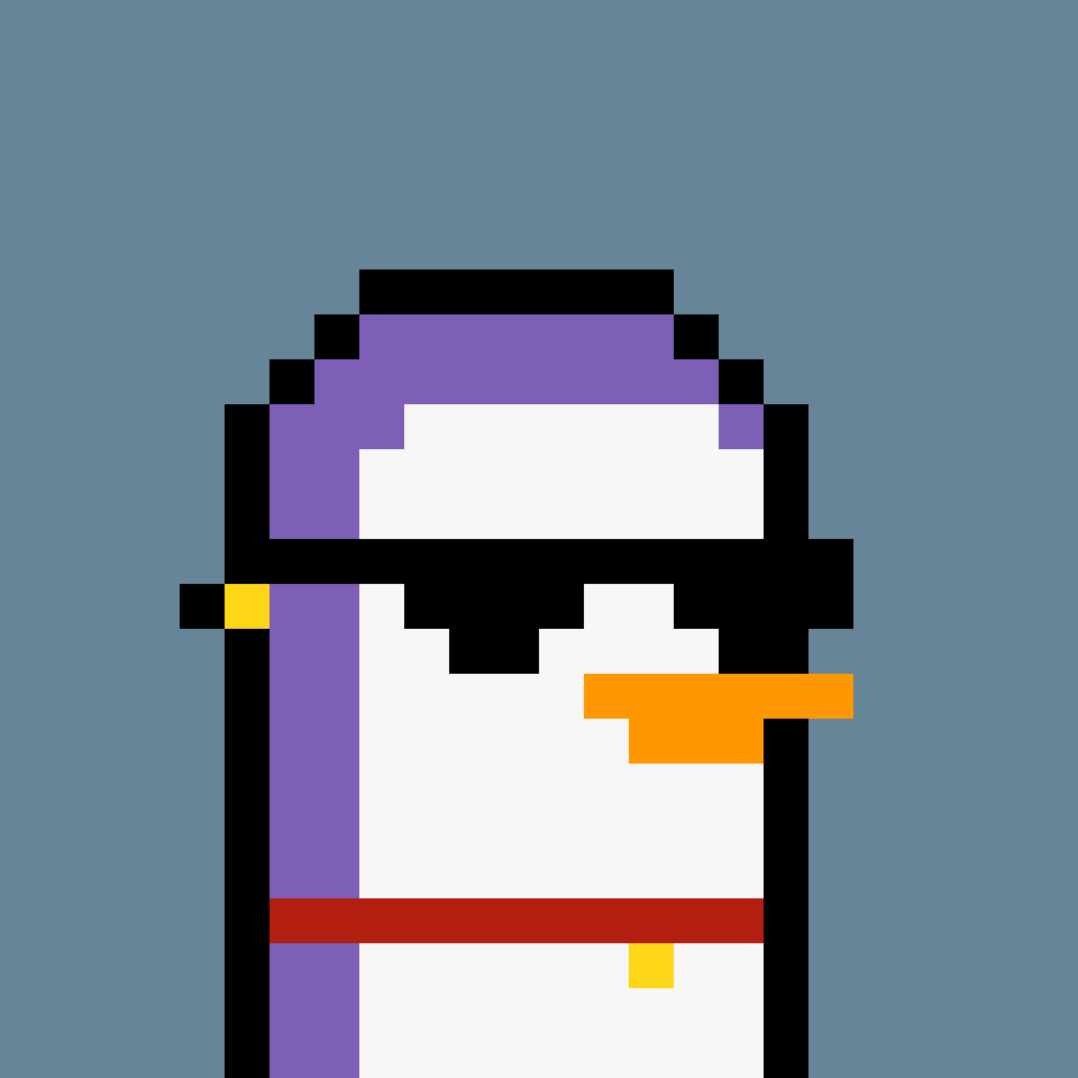 Pesky Penguin #5536, burned for 4.3 SOL
