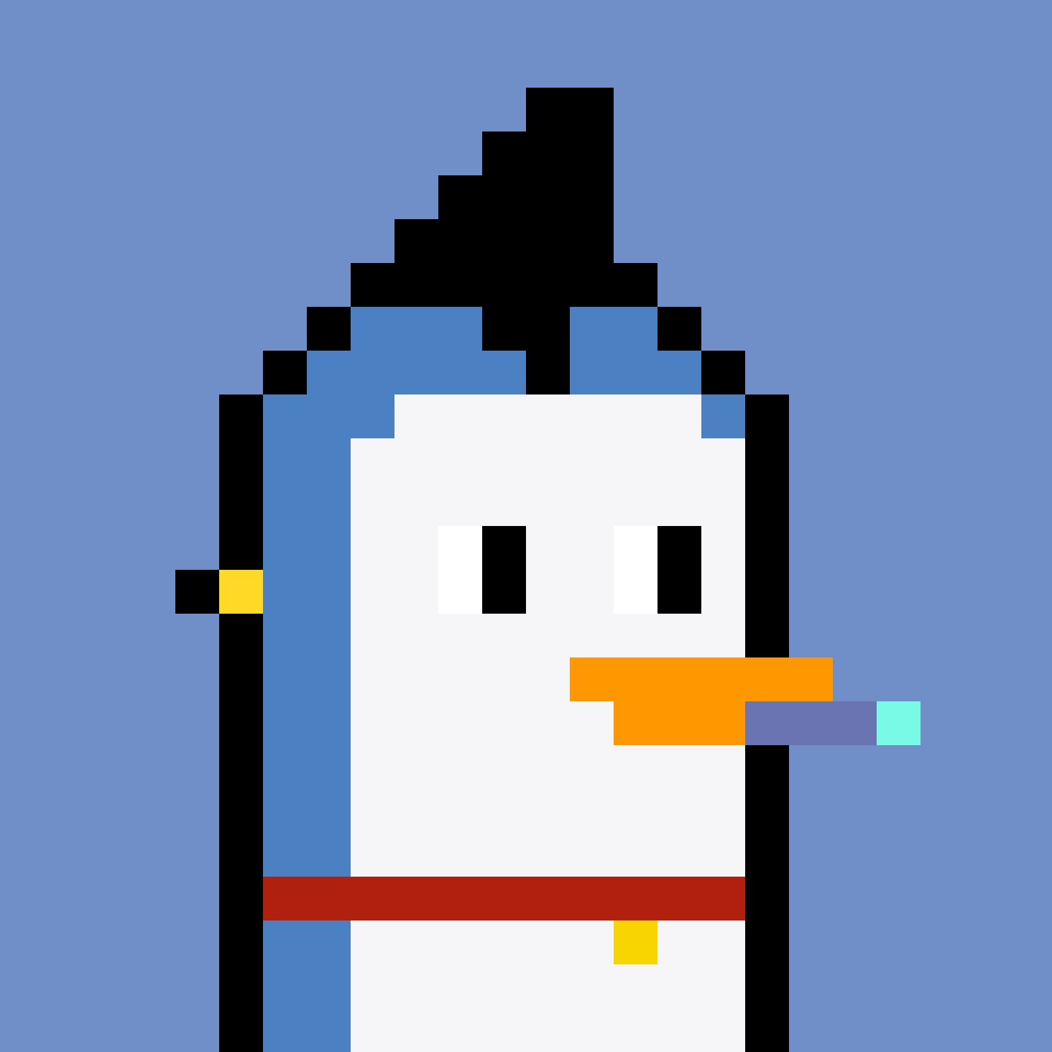 Pesky Penguin #5594, burned for 0.484 SOL