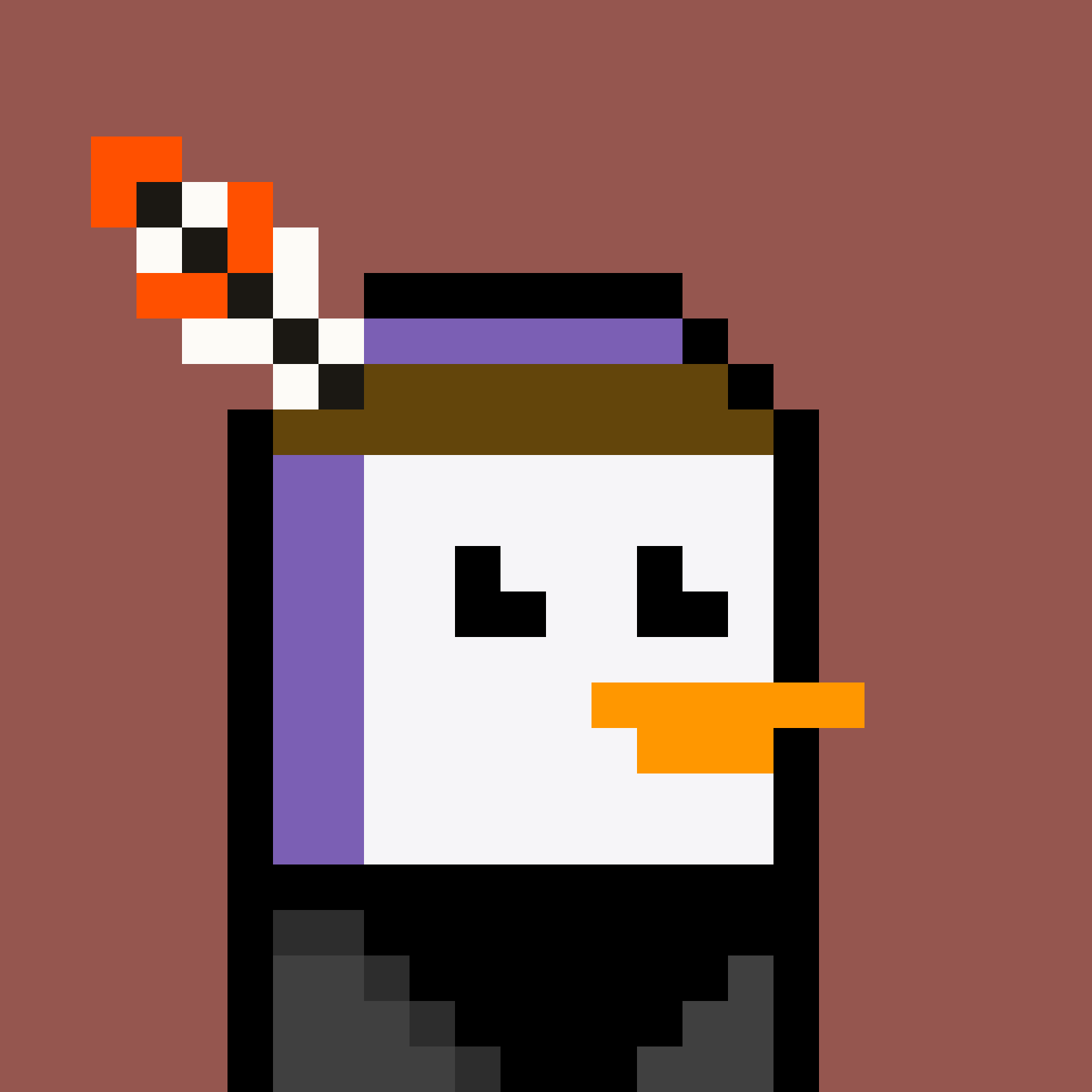 Pesky Penguin #573, burned for 0.49 SOL