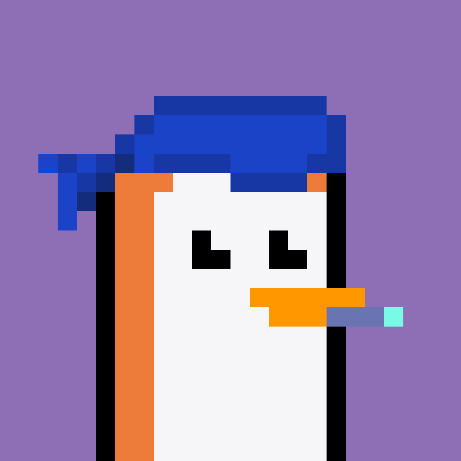 Pesky Penguin #581, burned for 0.6868 SOL