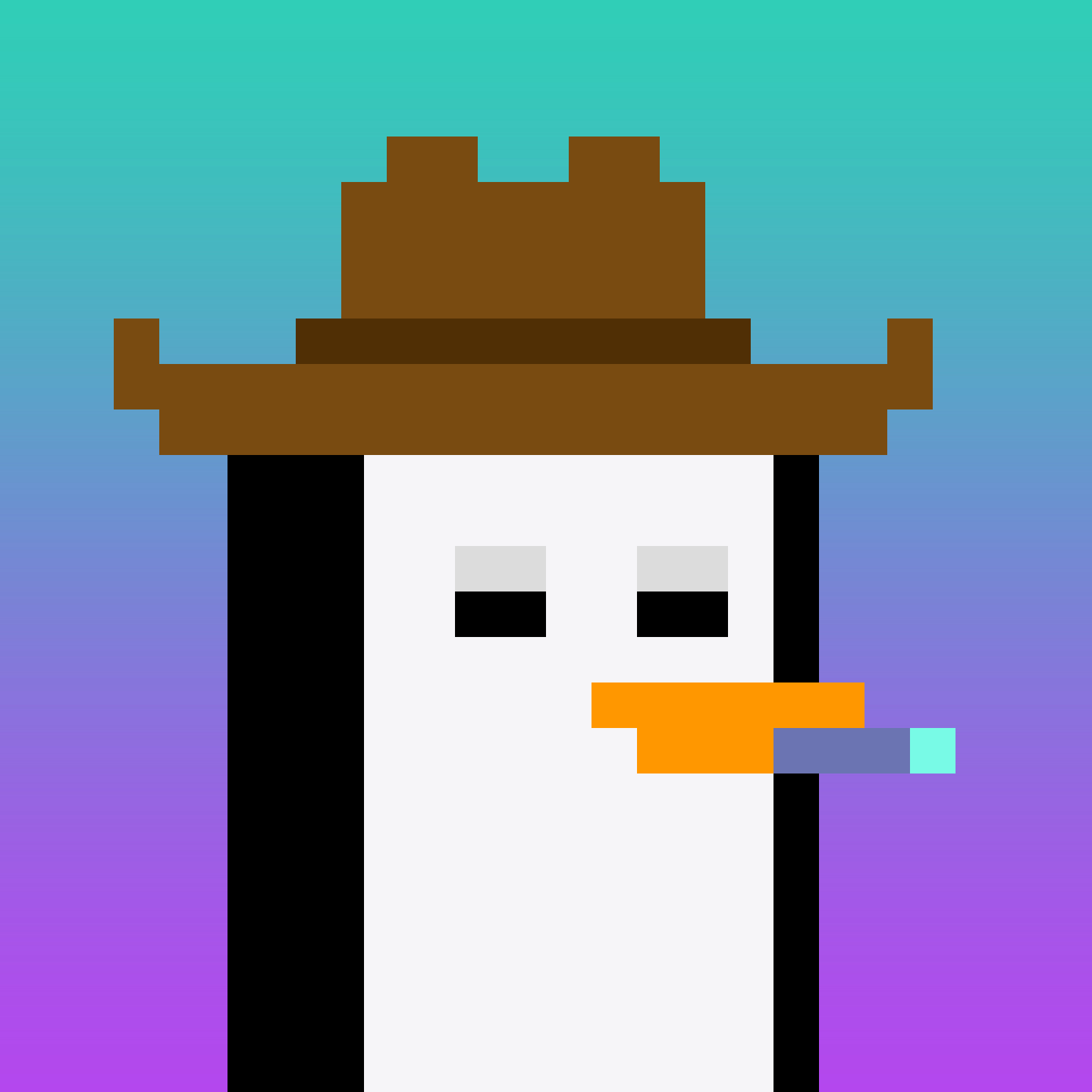 Pesky Penguin #6192, burned for 0.74 SOL