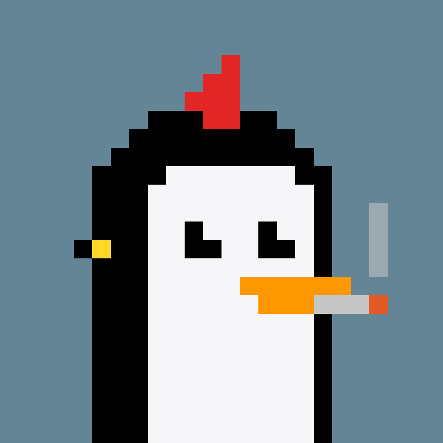 Pesky Penguin #6312, burned for 0.223 SOL