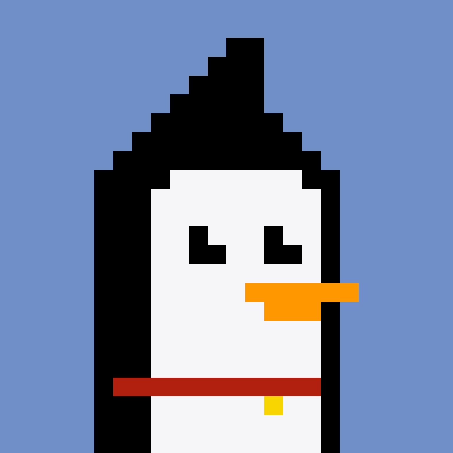 Pesky Penguin #6318, burned for 0.499 SOL