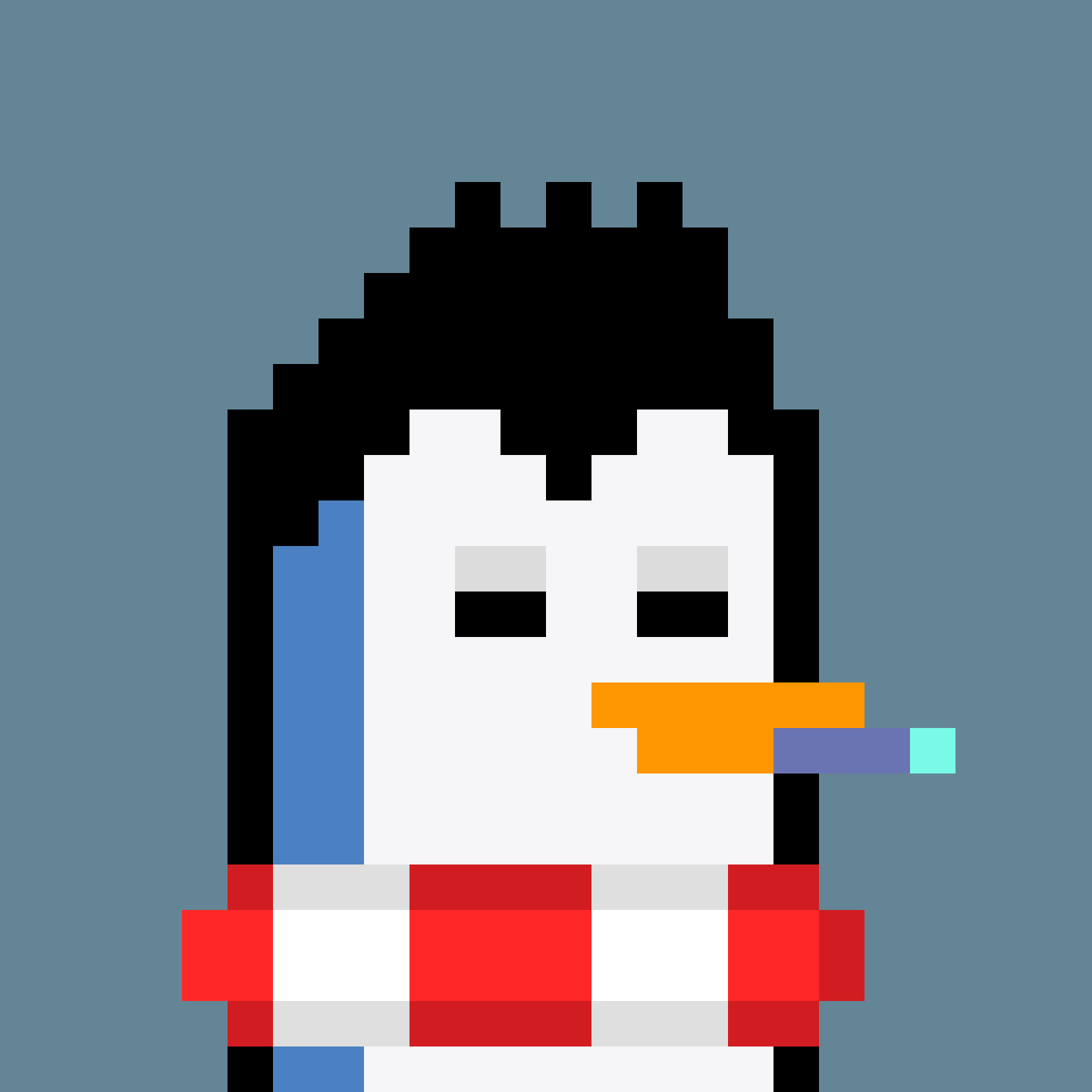 Pesky Penguin #6432, burned for 0.445 SOL