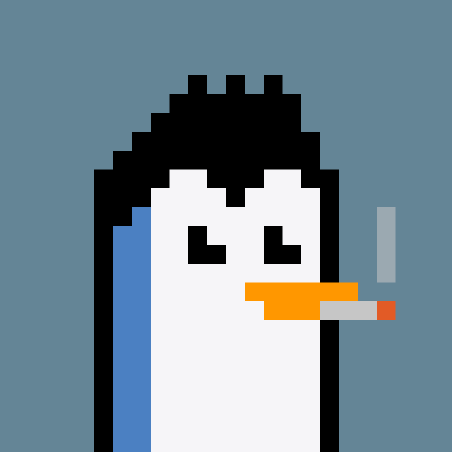 Pesky Penguin #653, burned for 8.310405 SOL