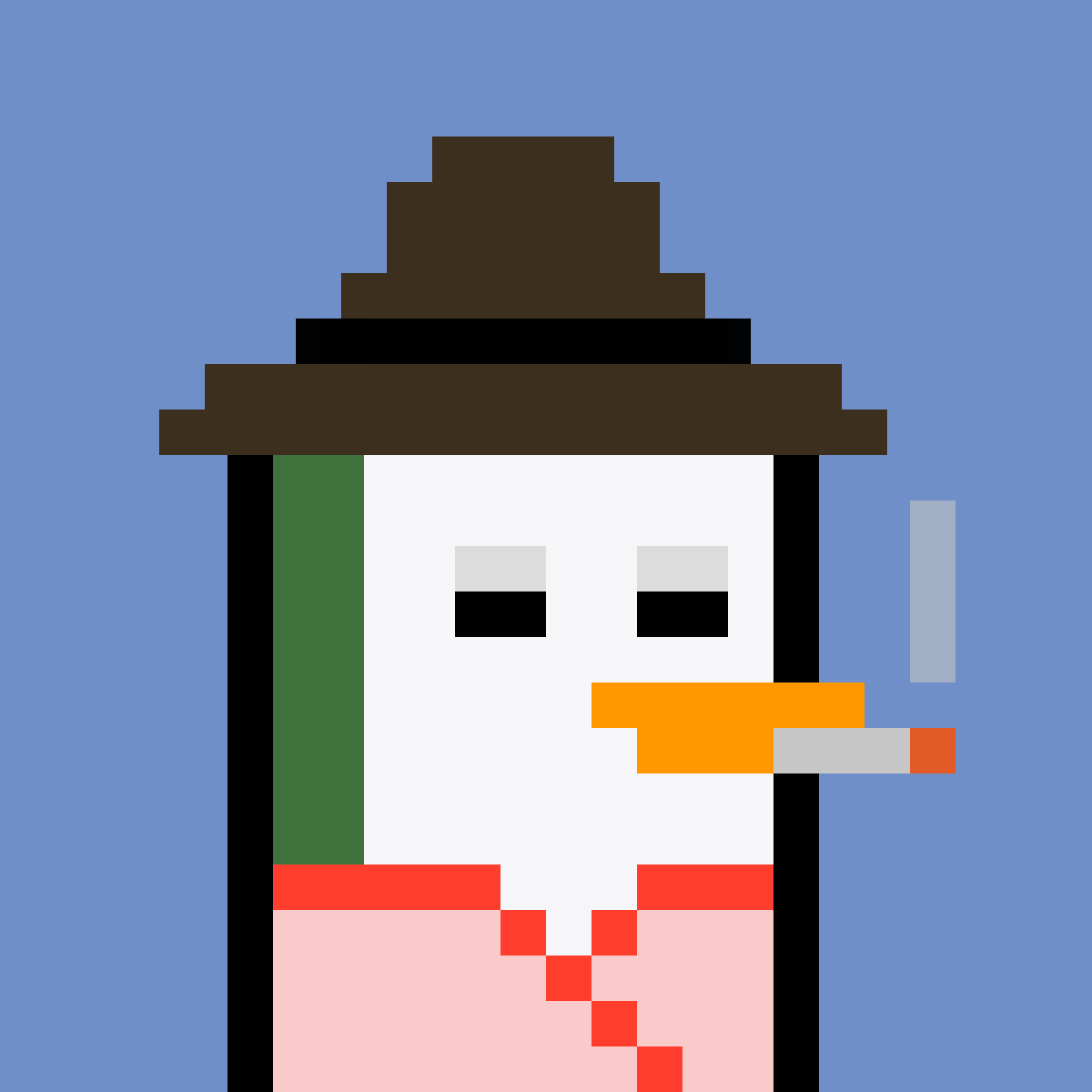 Pesky Penguin #6624, burned for 0.492 SOL