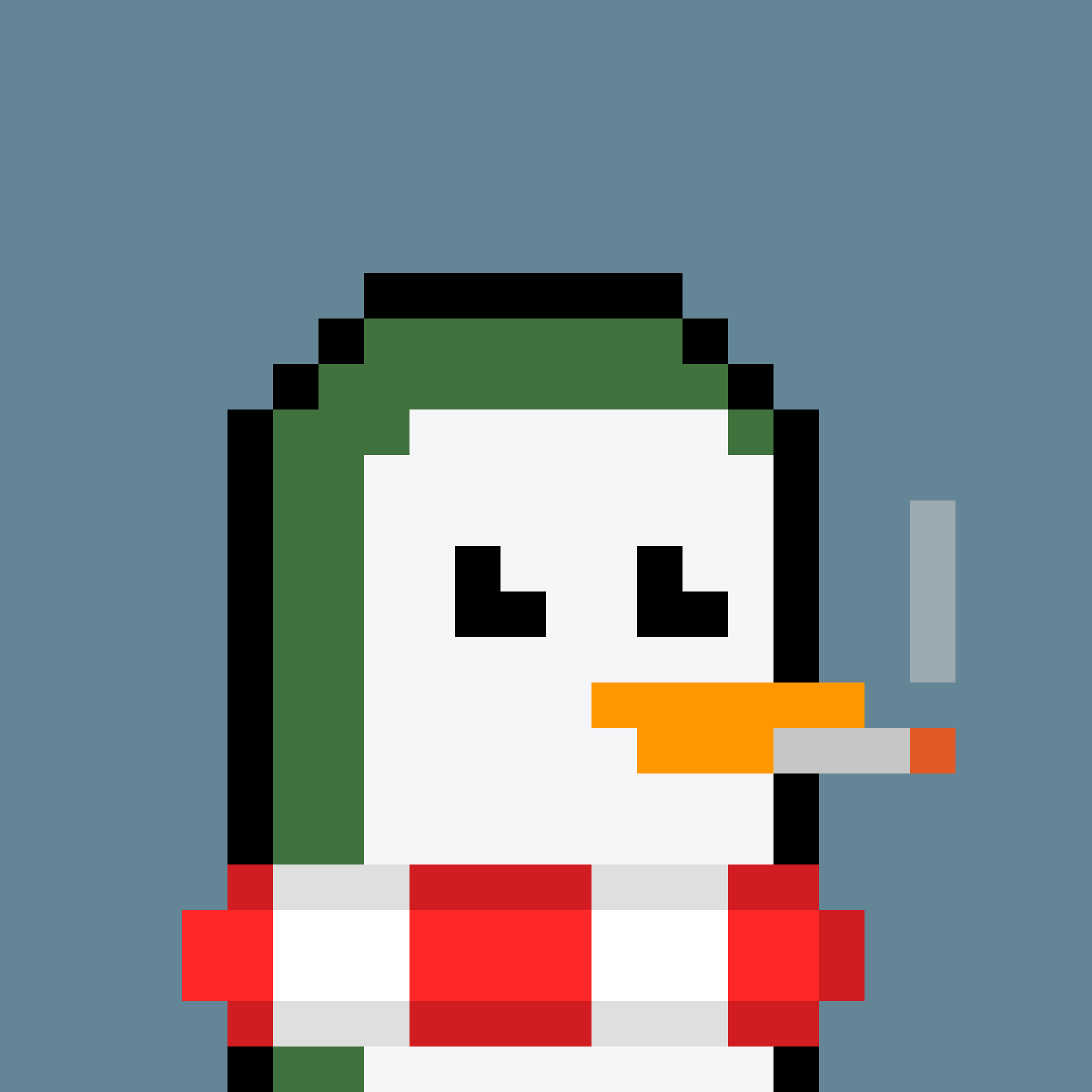 Pesky Penguin #6885, burned for 0.583 SOL