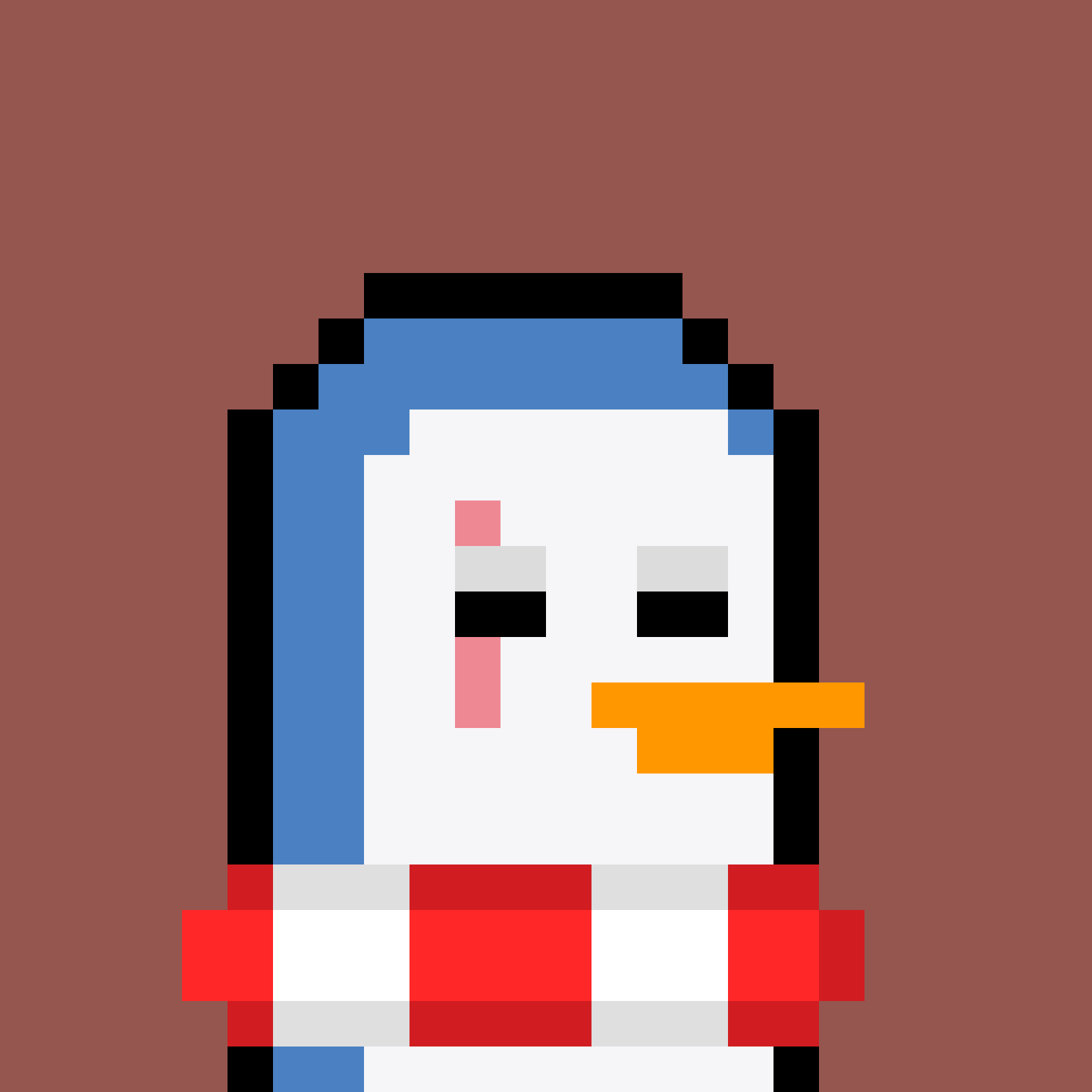 Pesky Penguin #6995, burned for 0.636 SOL