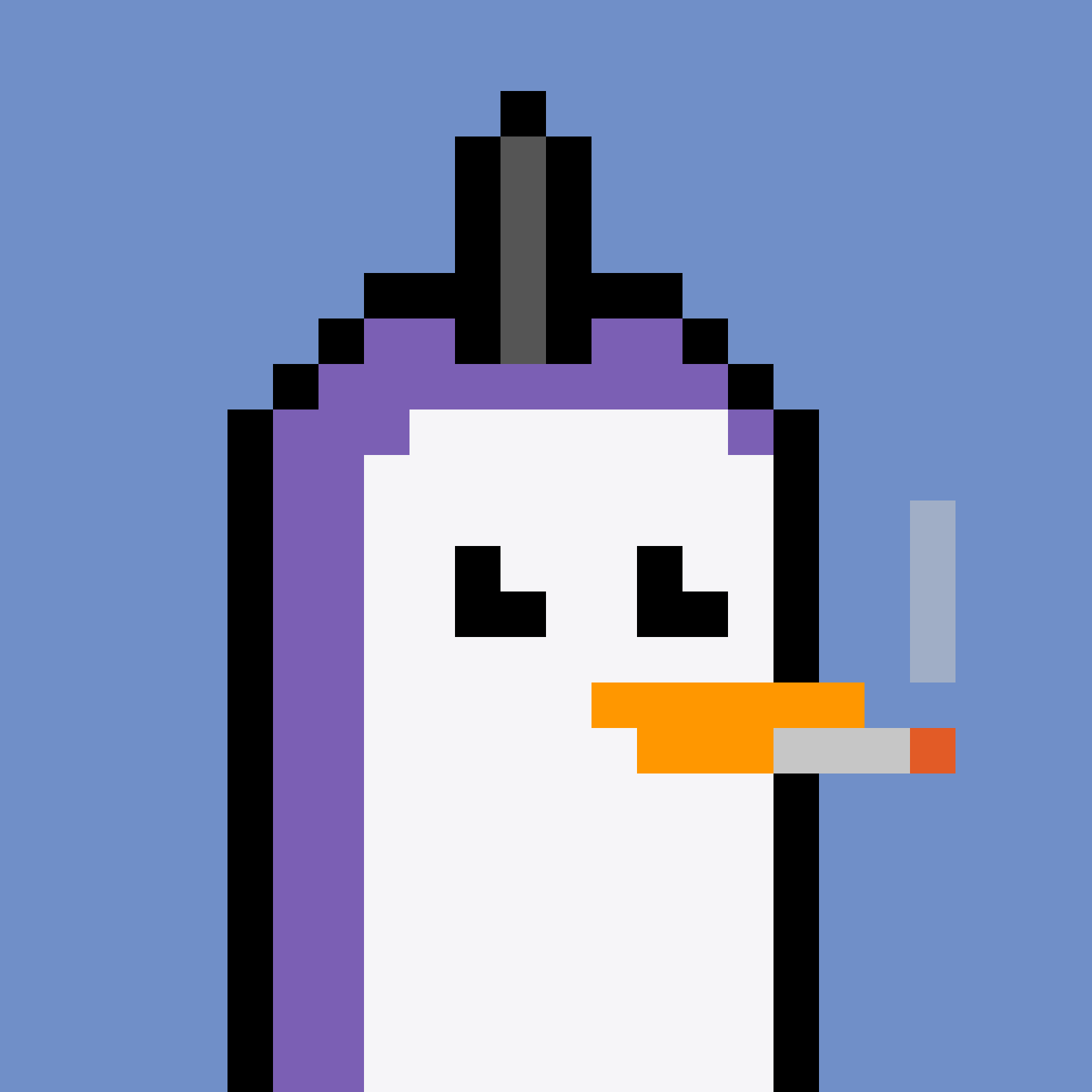 Pesky Penguin #700, burned for 7.595005 SOL
