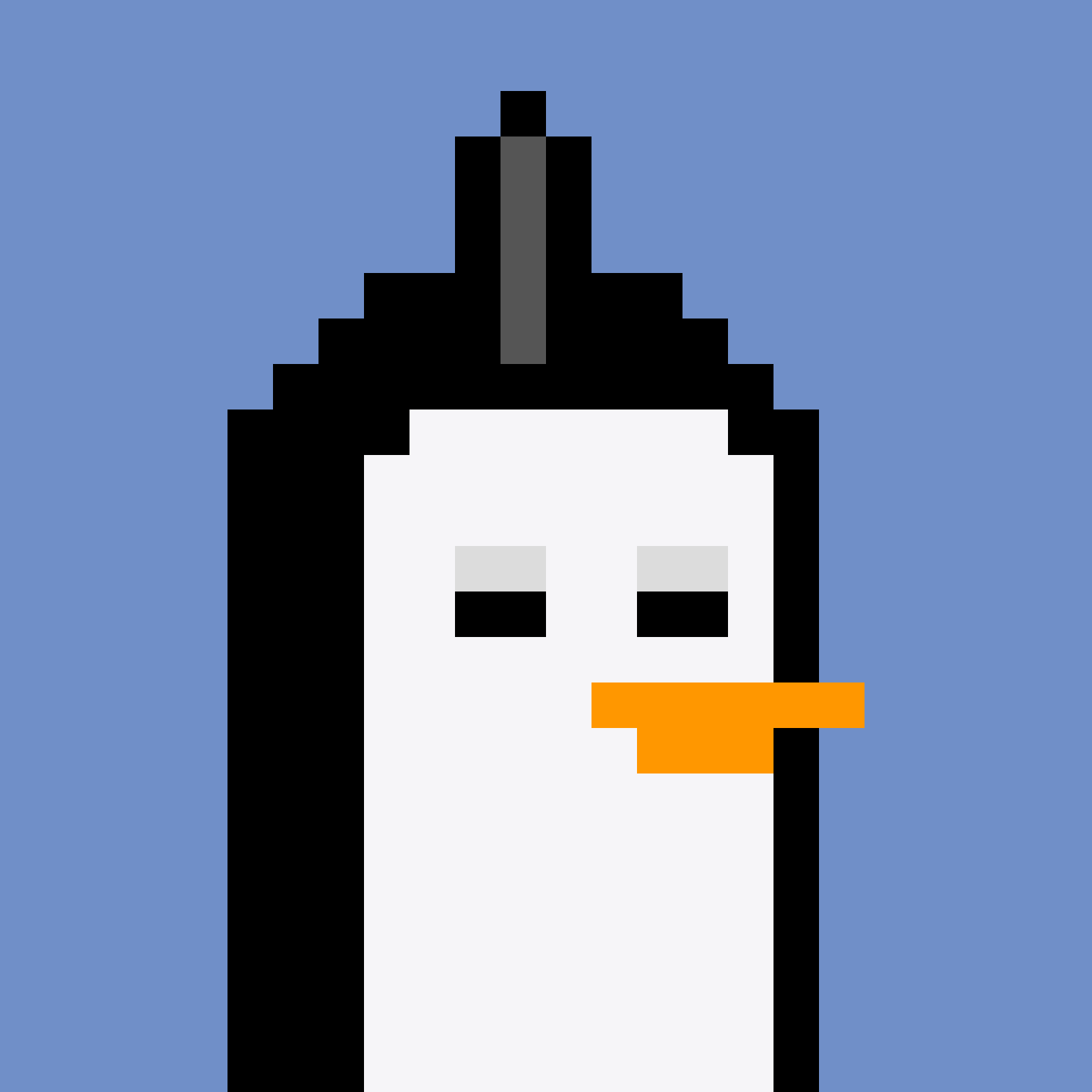 Pesky Penguin #7035, burned for 4.99405072 SOL