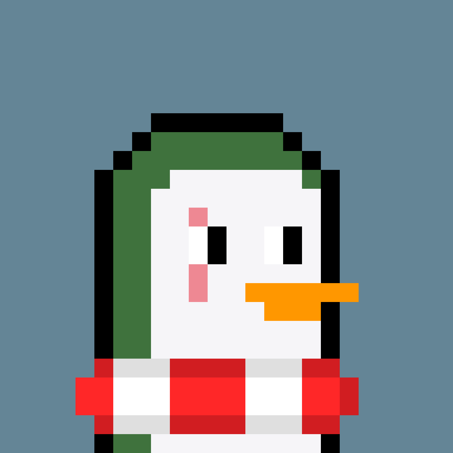 Pesky Penguin #7127, burned for 0.58 SOL