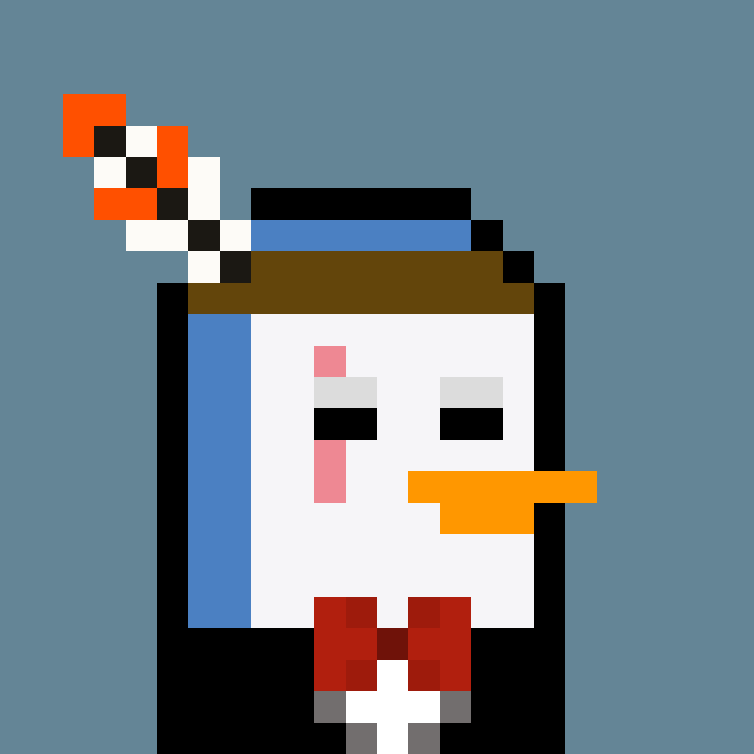 Pesky Penguin #7146, burned for 0.55 SOL