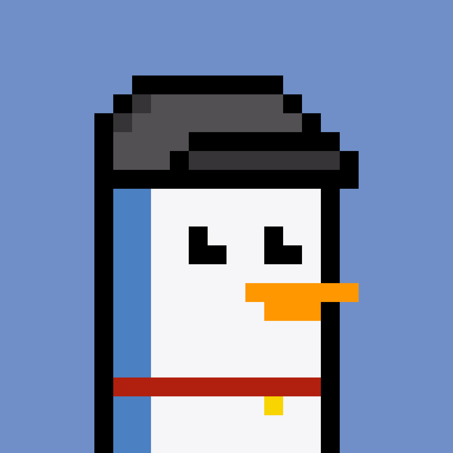 Pesky Penguin #7205, burned for 1.12 SOL