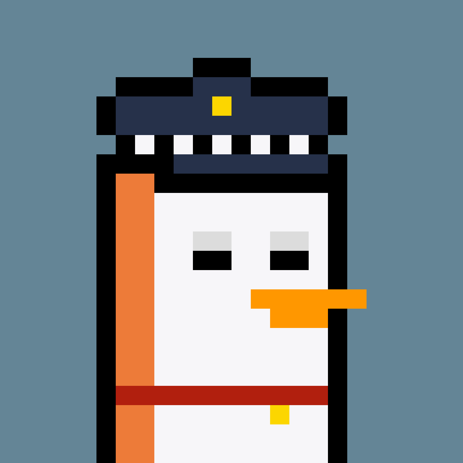Pesky Penguin #7249, burned for 0.97 SOL