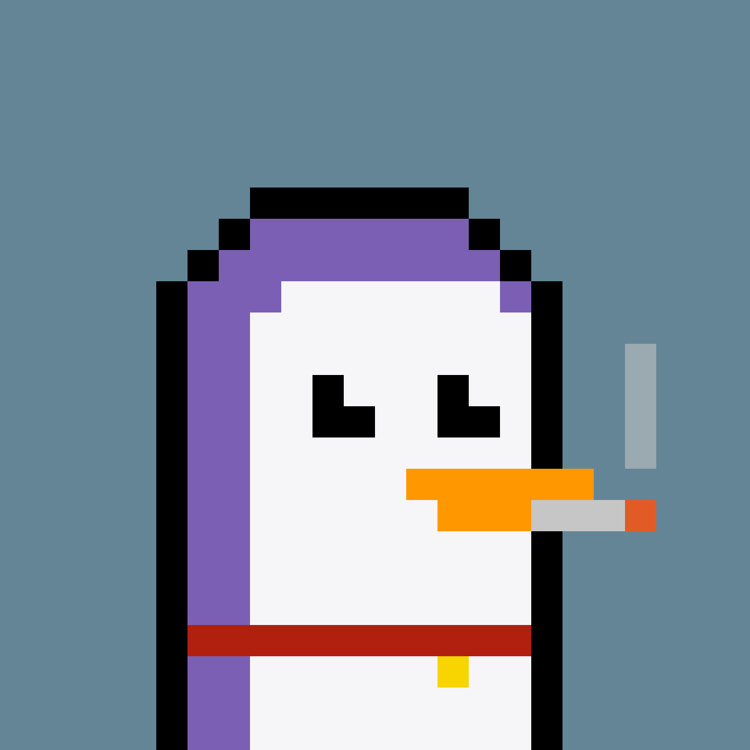 Pesky Penguin #7317, burned for 5.38204428 SOL