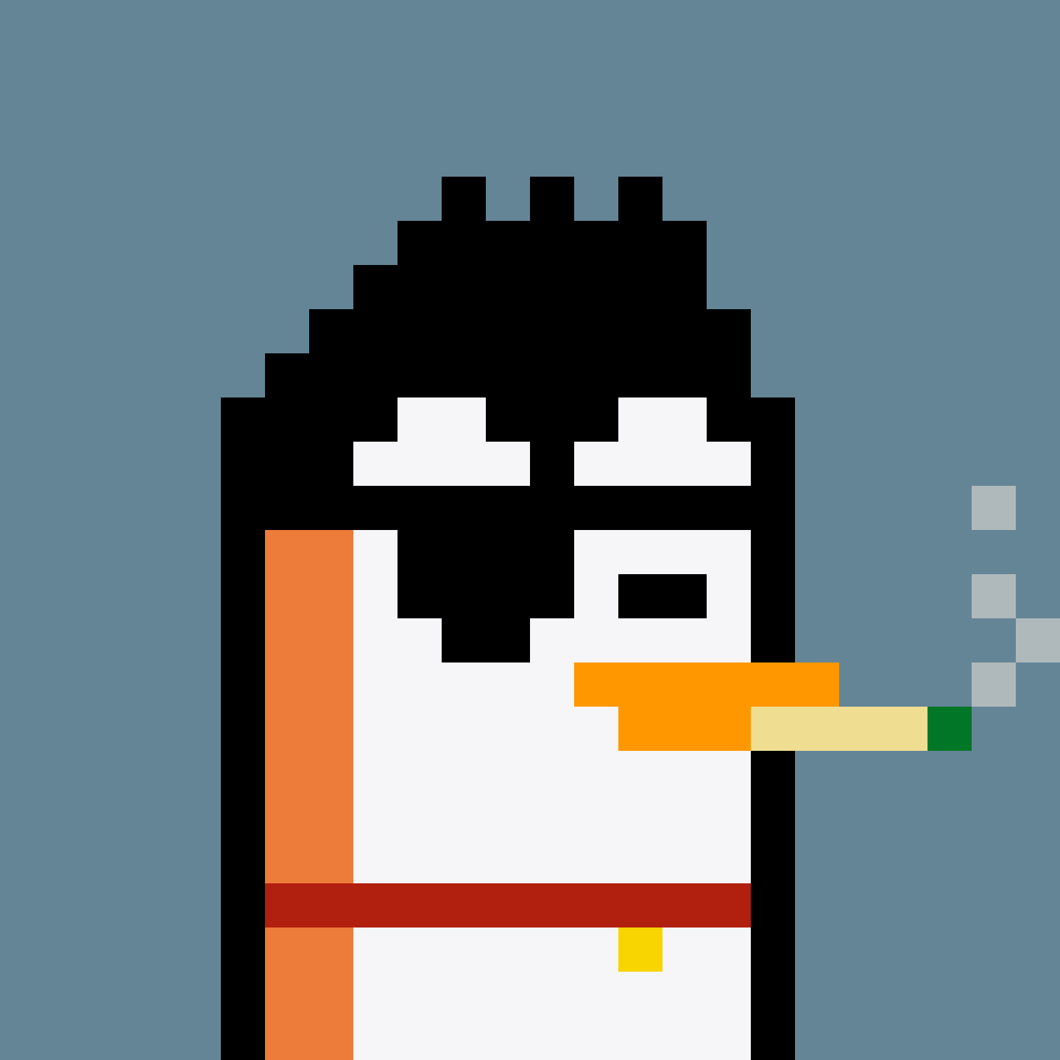 Pesky Penguin #7376, burned for 0.65 SOL